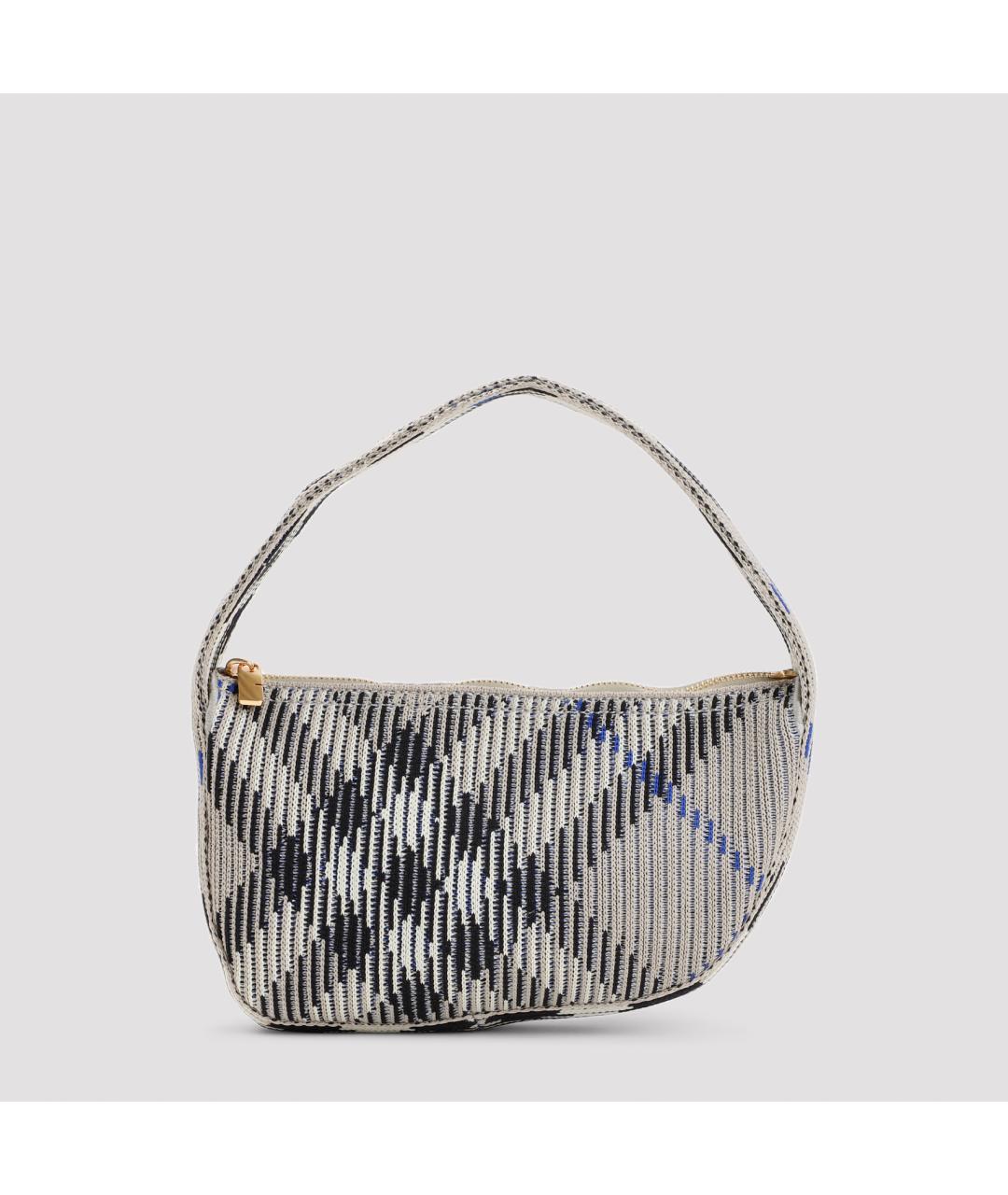 BURBERRY Мульти тканевая сумка с короткими ручками, фото 2