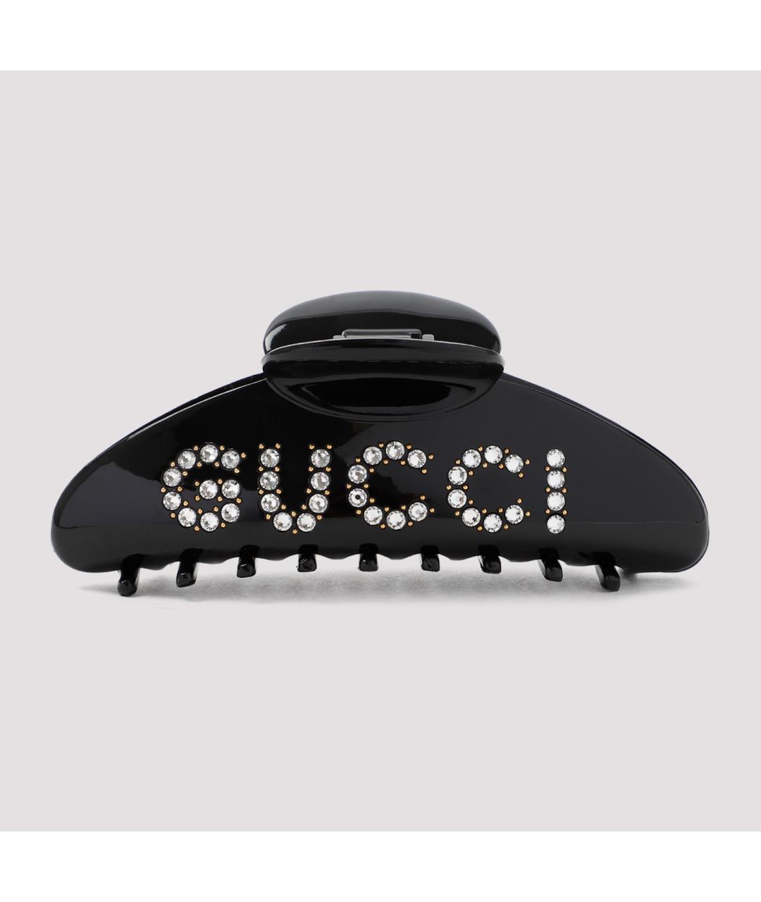GUCCI Черная заколка, фото 3