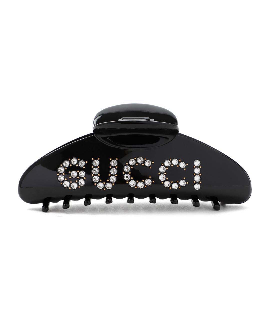 GUCCI Черная заколка, фото 1