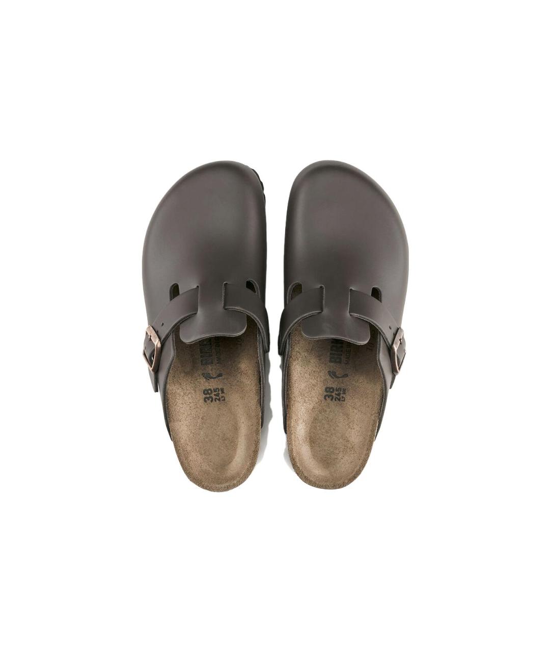 BIRKENSTOCK Коричневые сабо, фото 4