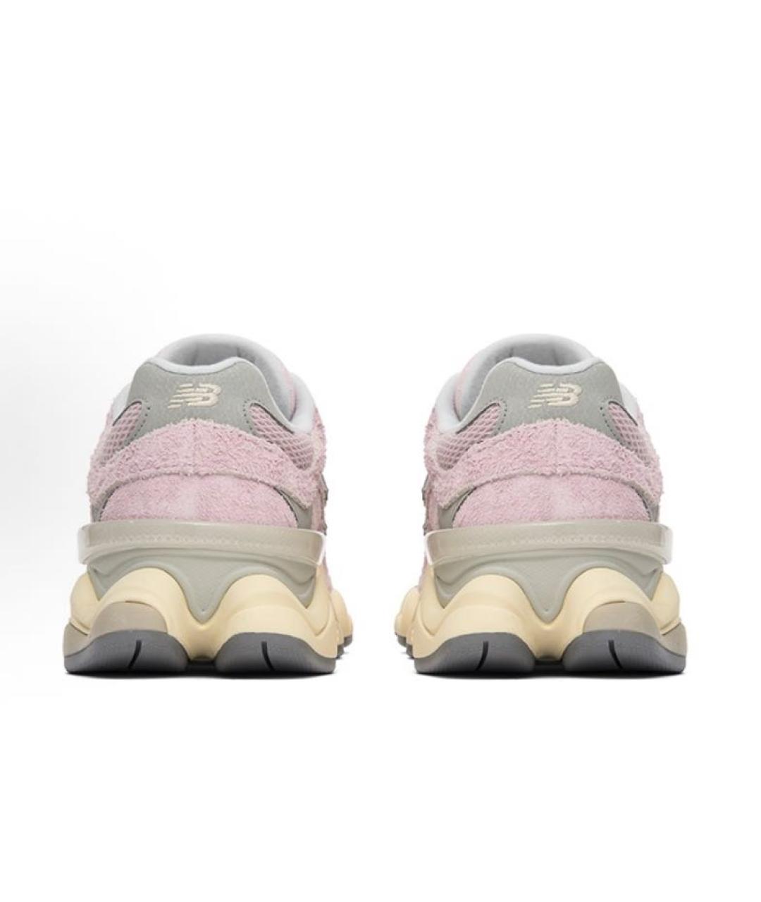 NEW BALANCE Розовые замшевые кроссовки, фото 4