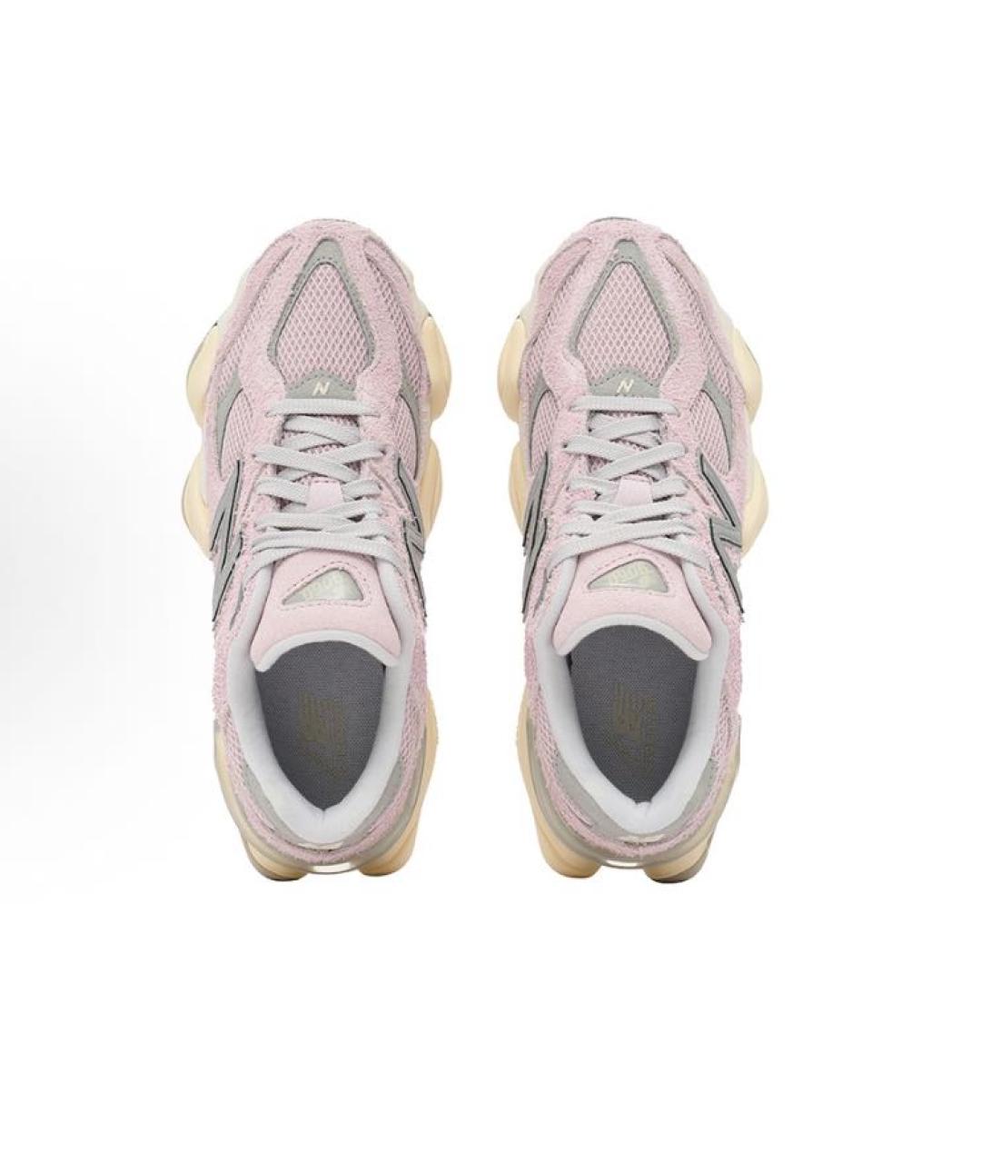 NEW BALANCE Розовые замшевые кроссовки, фото 3