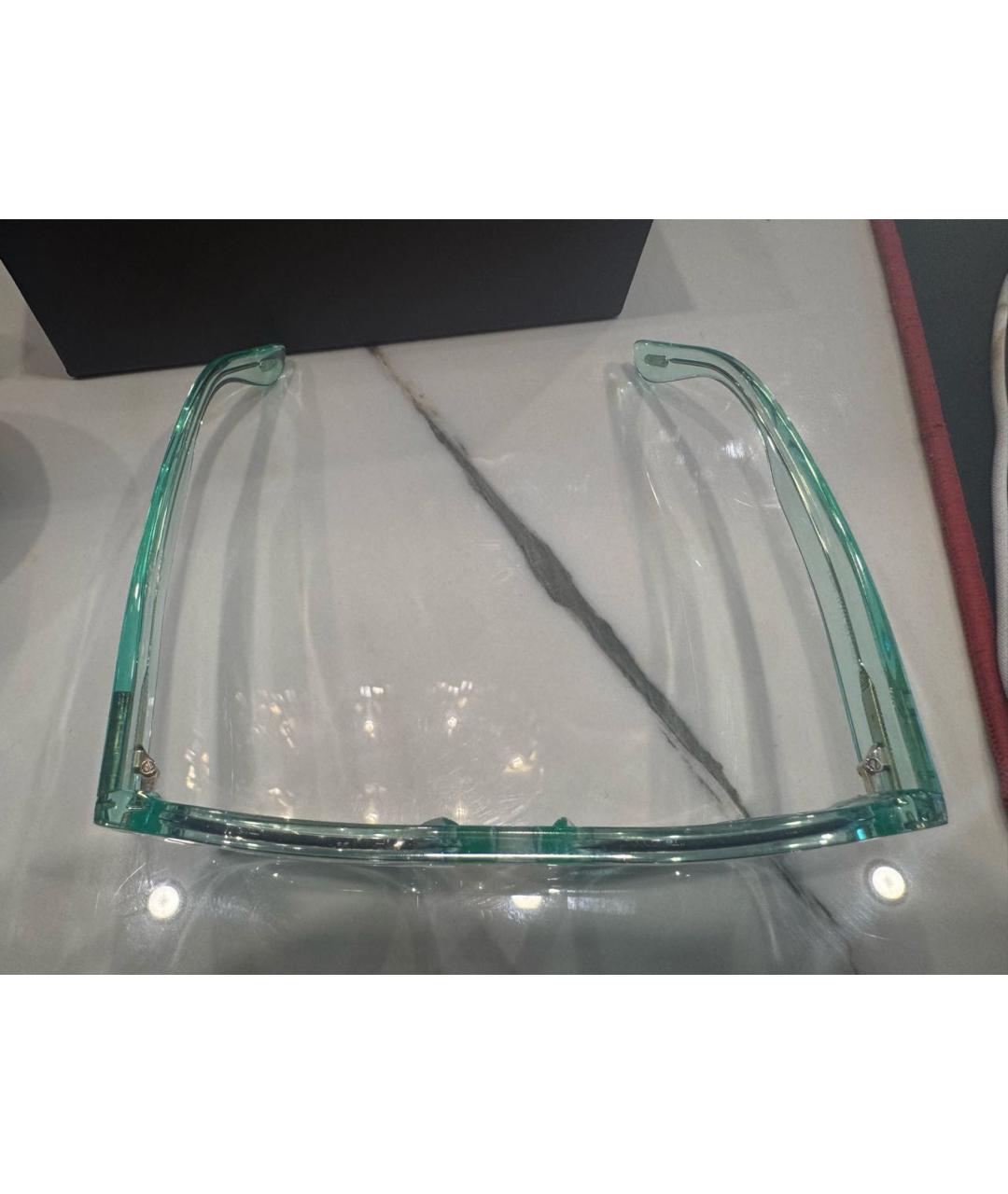 TOM FORD Салатовые пластиковые солнцезащитные очки, фото 5