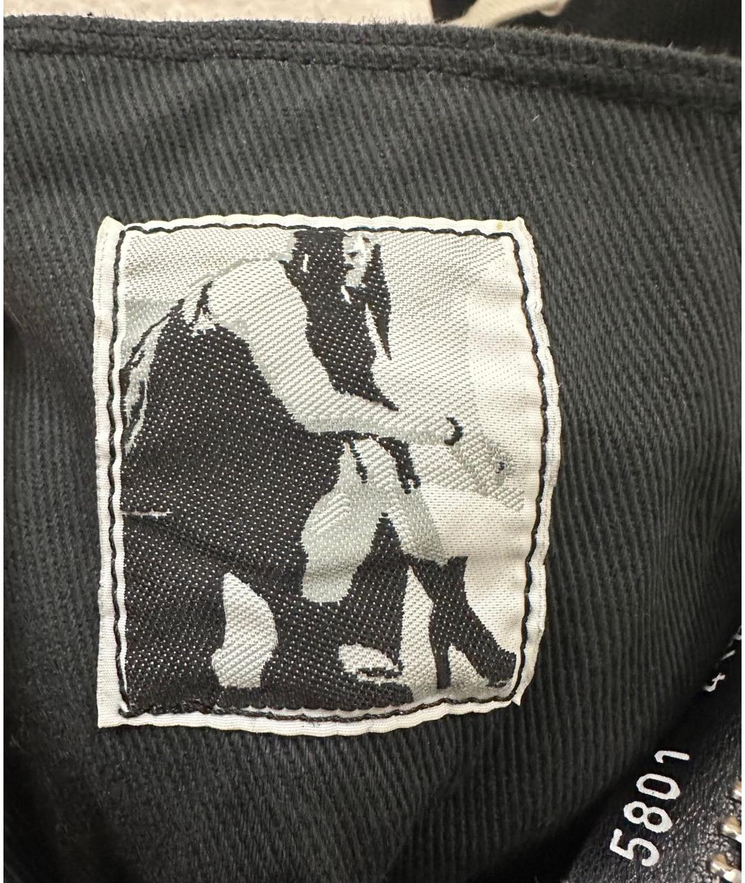 RICK OWENS DRKSHDW Черные высокие кроссовки / кеды, фото 6