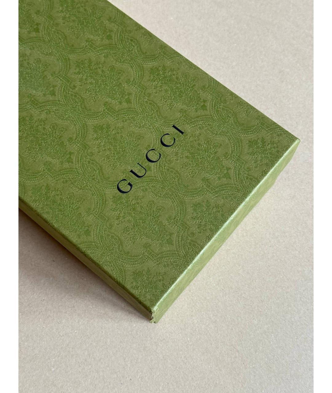 GUCCI Черные кожаные босоножки, фото 9