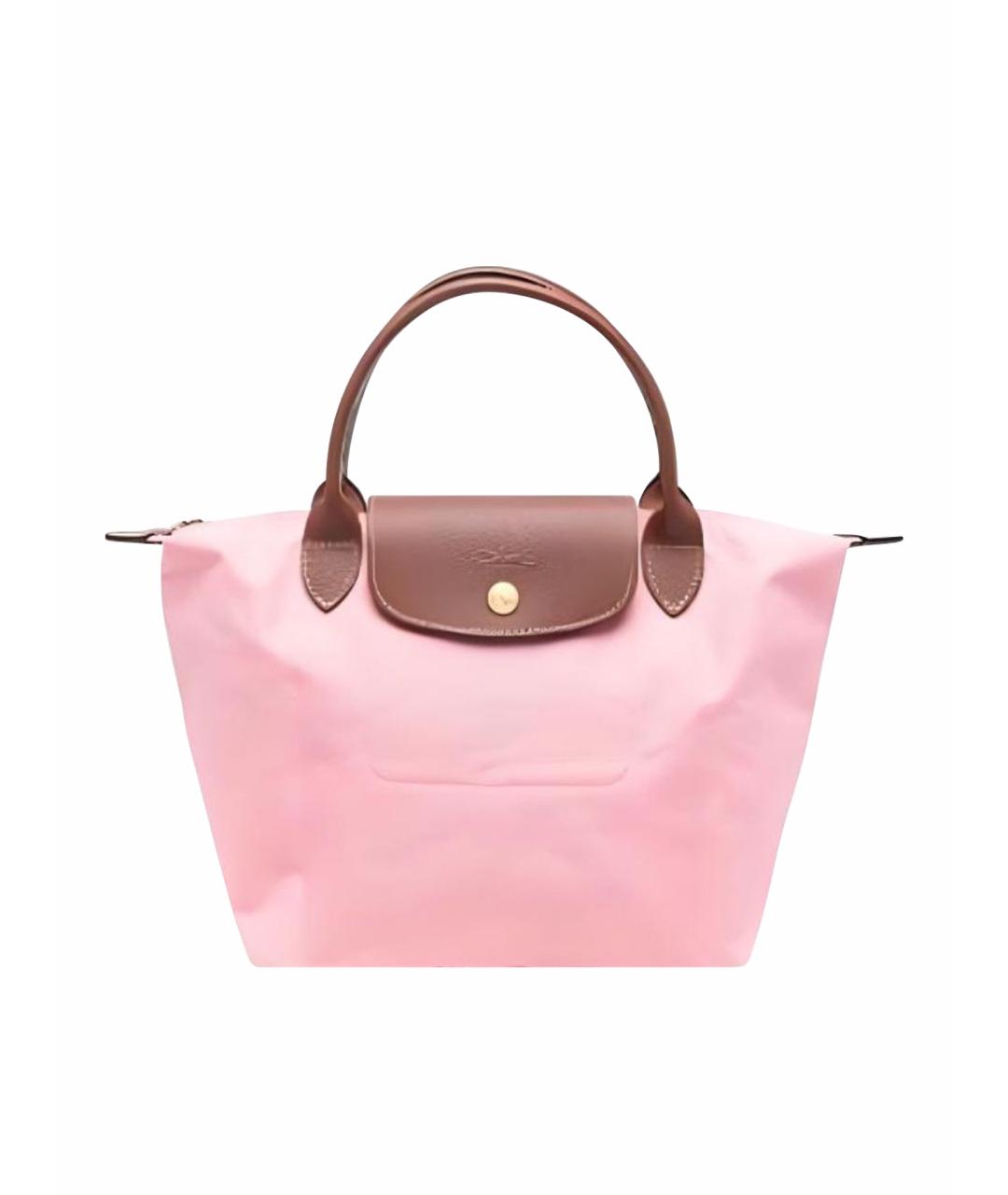 LONGCHAMP Розовая сумка тоут, фото 1