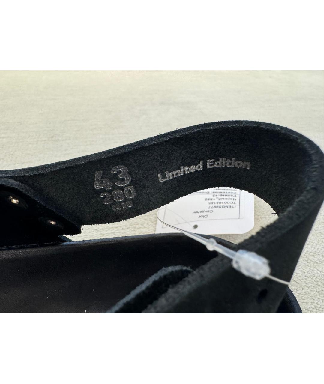 BIRKENSTOCK Черные замшевые сандалии, фото 8