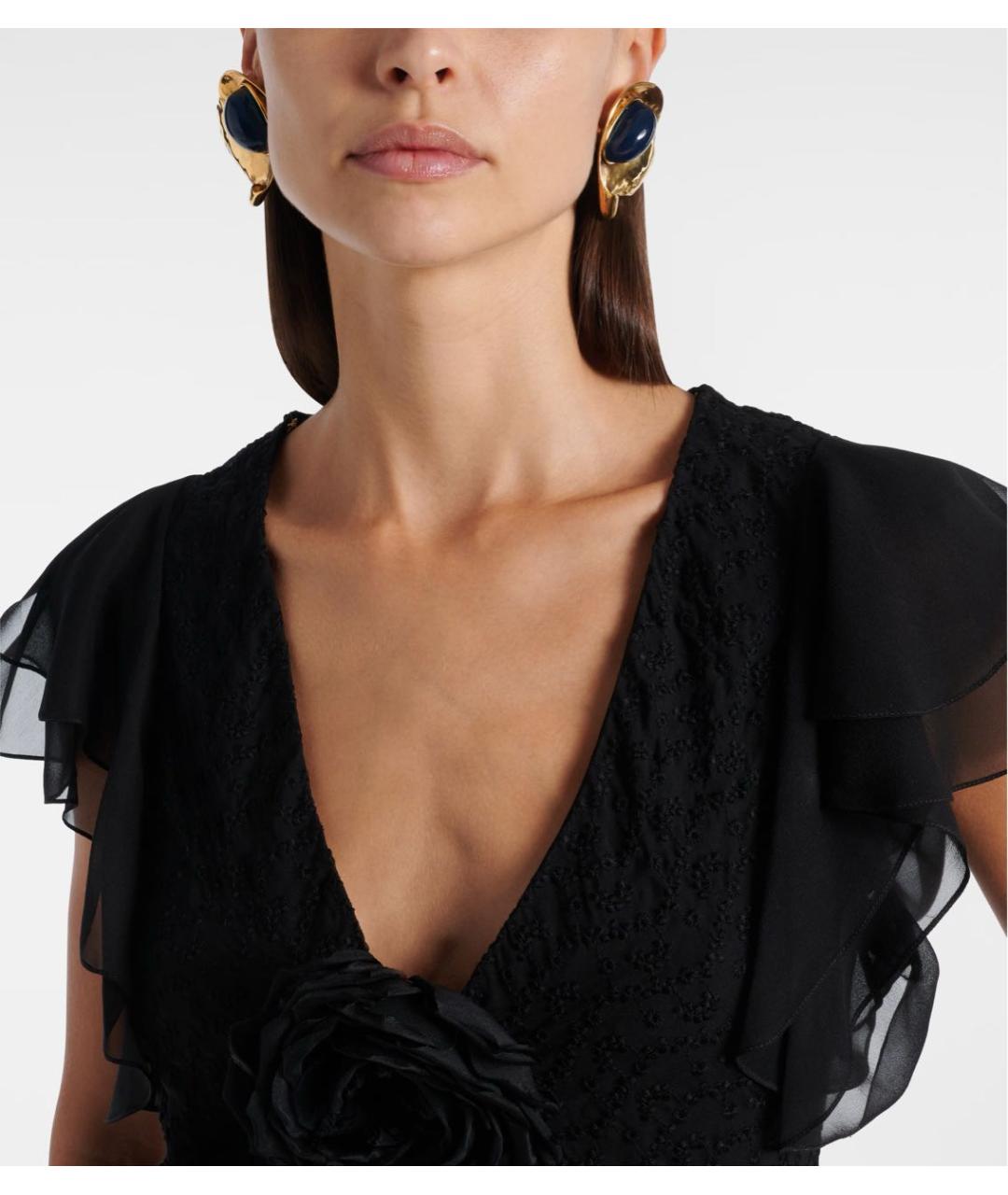 SAINT LAURENT Золотые латунные серьги, фото 6