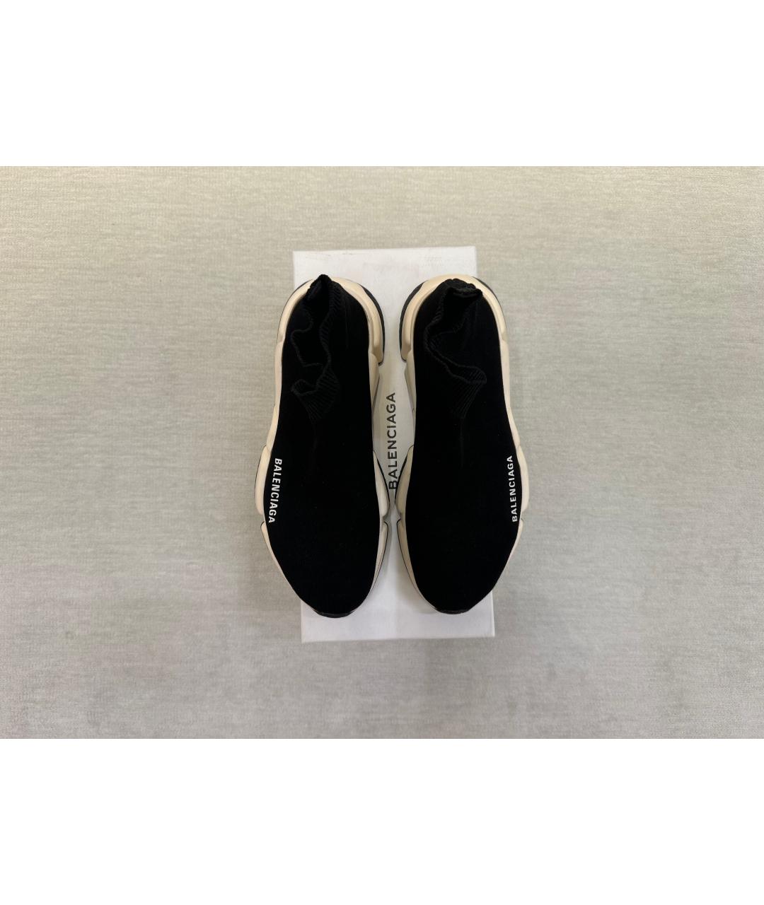 BALENCIAGA Черные кроссовки, фото 3