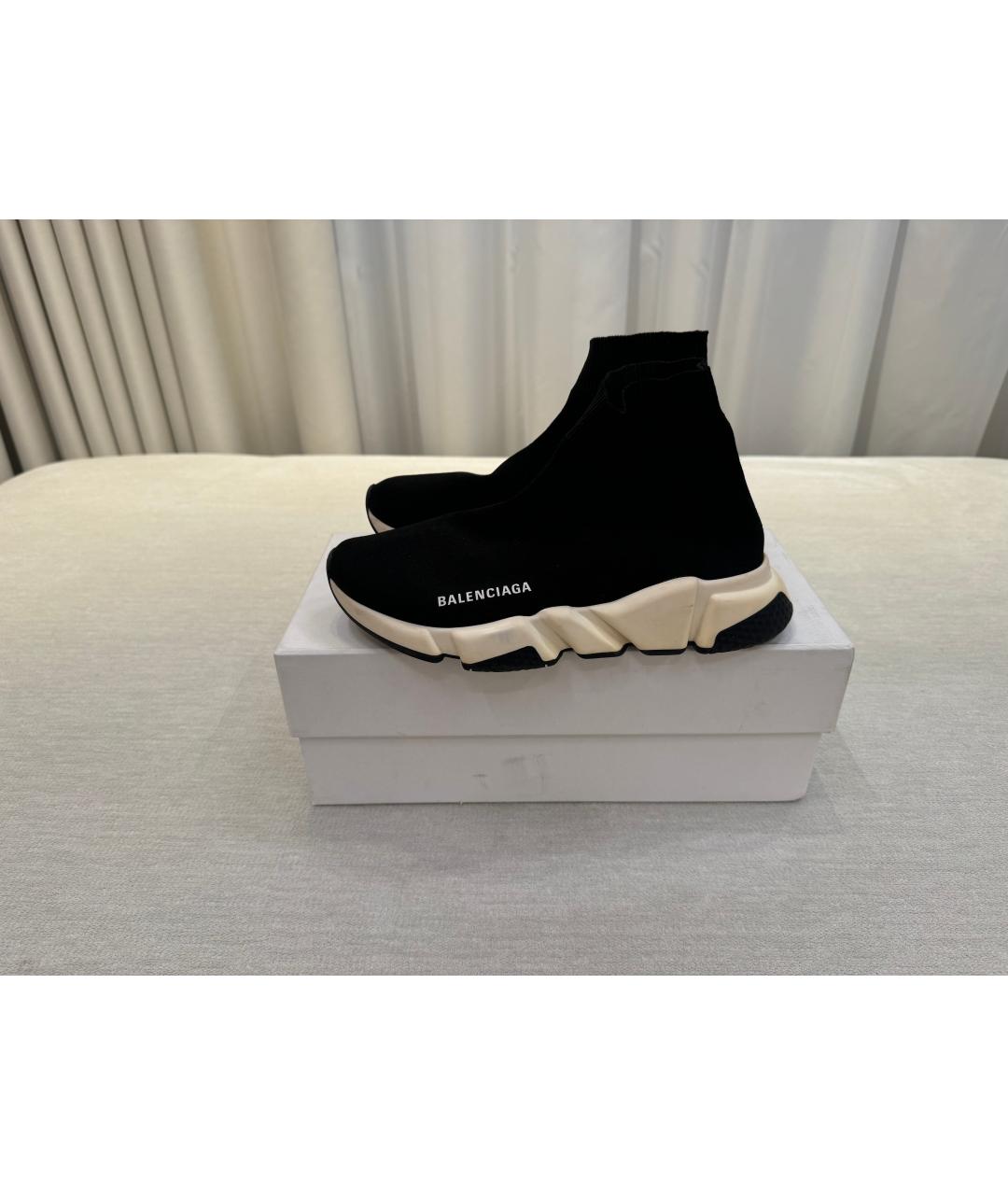 BALENCIAGA Черные кроссовки, фото 5