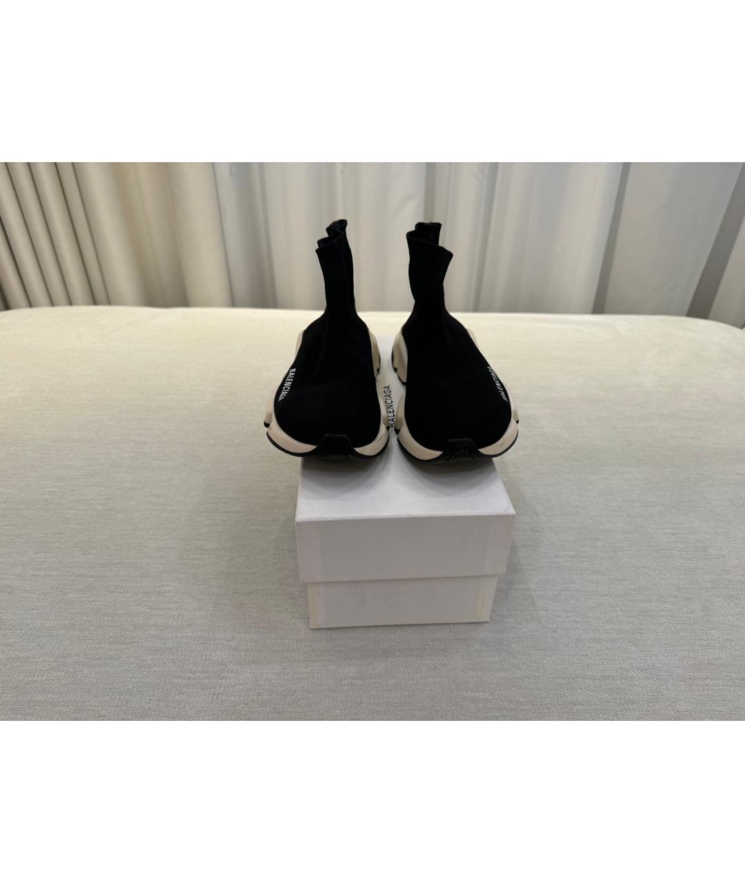 BALENCIAGA Черные кроссовки, фото 2