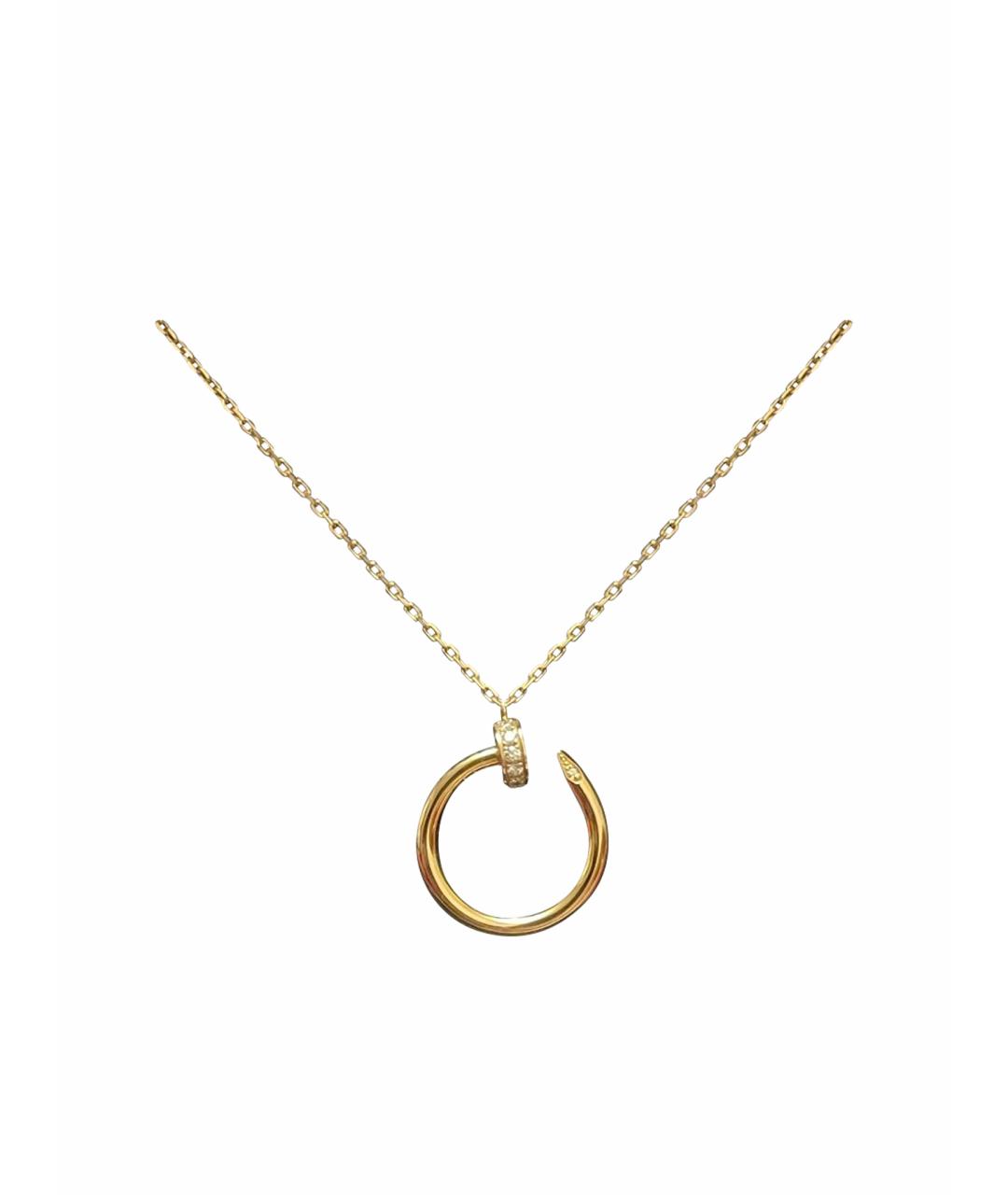 CARTIER Золотая подвеска из желтого золота, фото 1