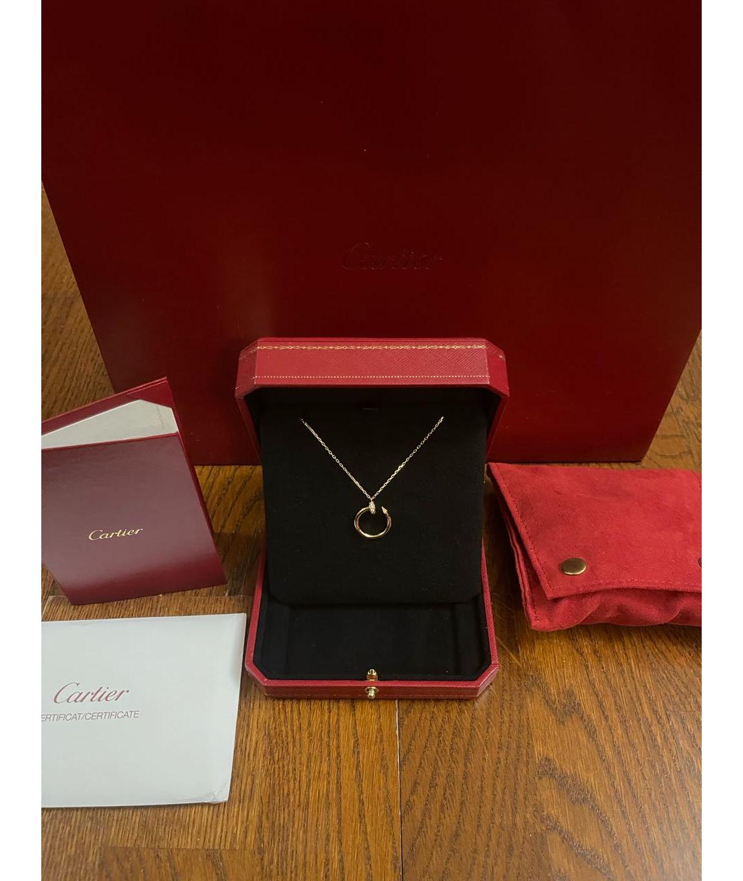 CARTIER Золотая подвеска из желтого золота, фото 2
