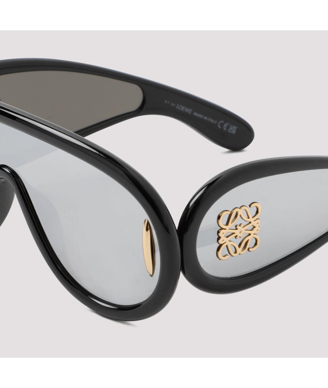 LOEWE Черные солнцезащитные очки, фото 3