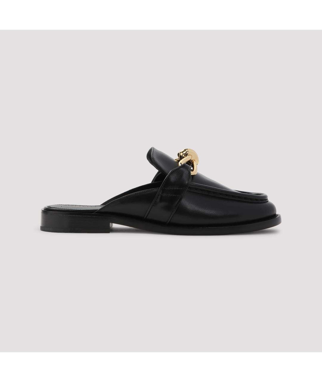 BOTTEGA VENETA Черные кожаные лоферы, фото 2