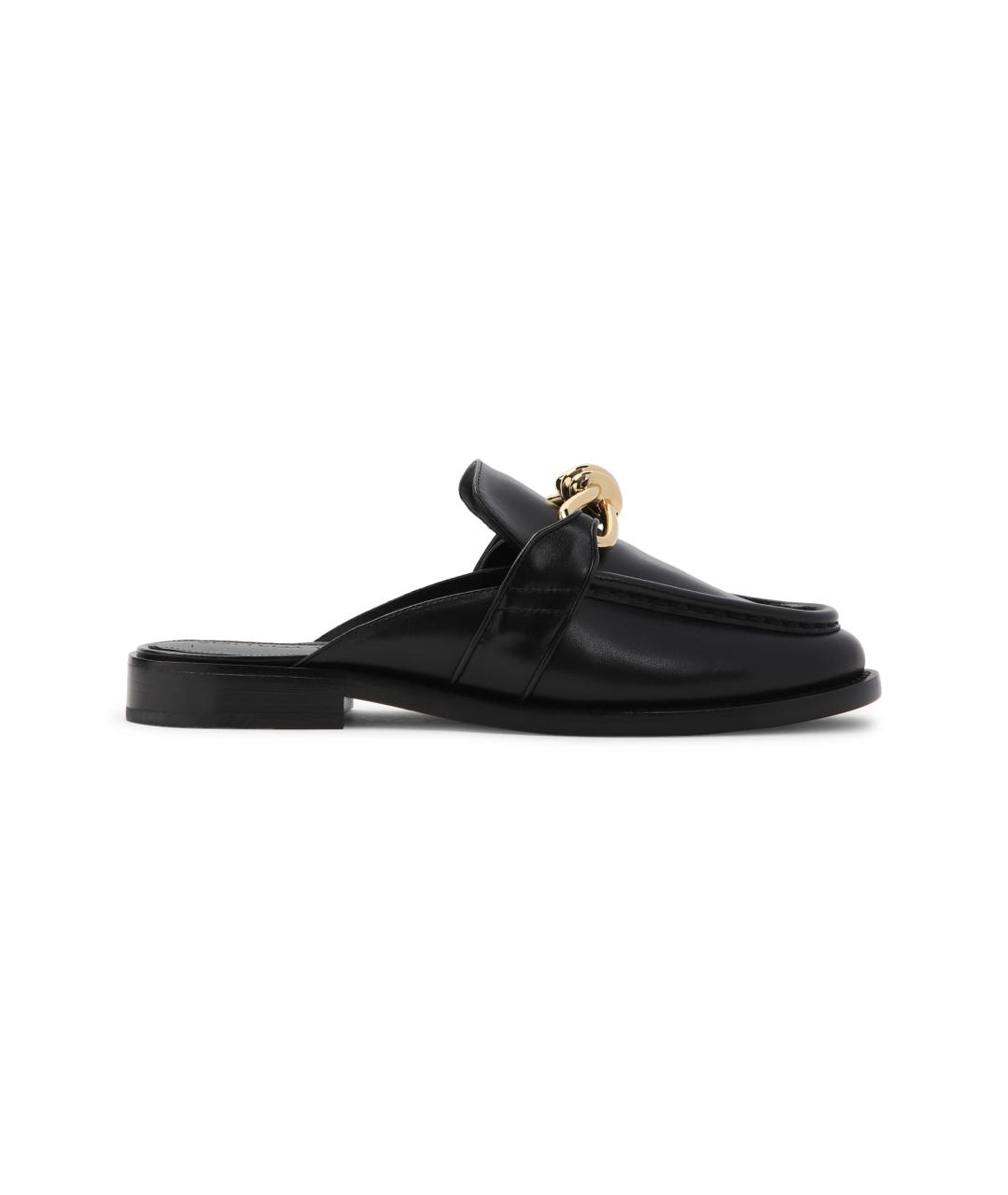 BOTTEGA VENETA Черные кожаные лоферы, фото 1