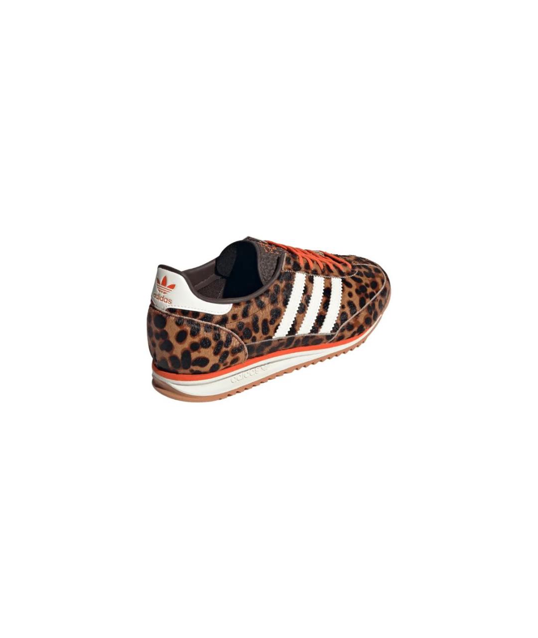 ADIDAS Коричневые кожаные кроссовки, фото 4