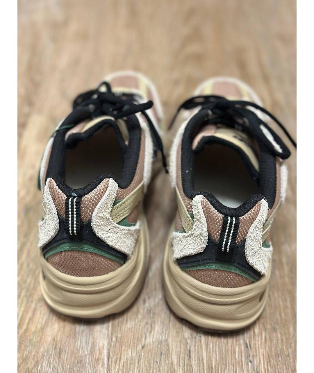 NEW BALANCE Бежевые кожаные кроссовки, фото 4
