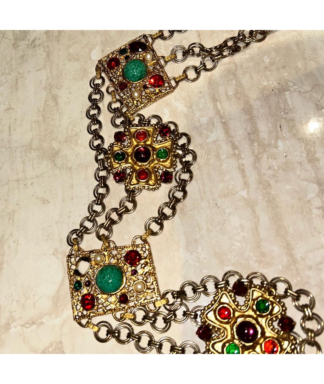 DOLCE&GABBANA Золотой ремень, фото 4