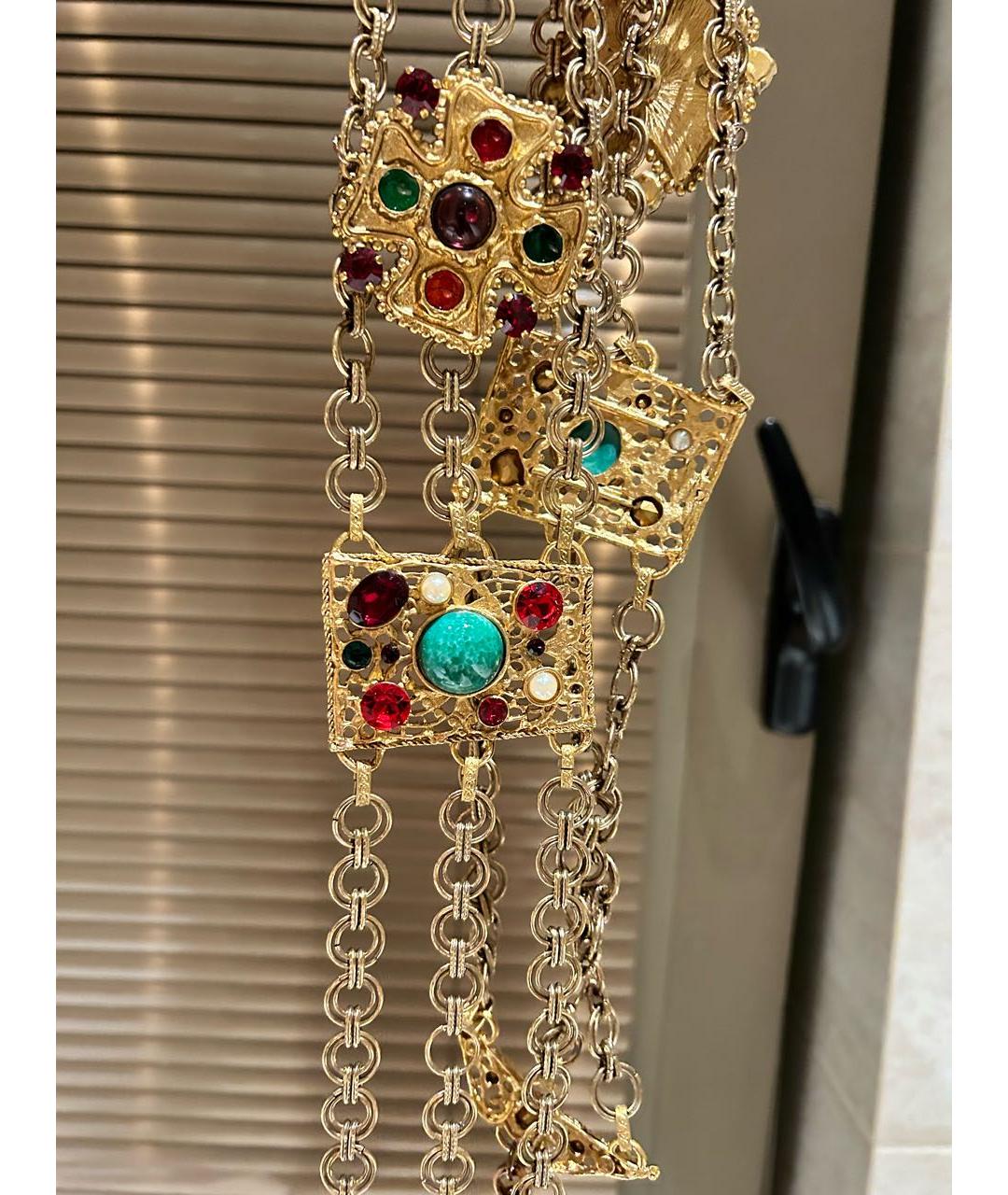 DOLCE&GABBANA Золотой ремень, фото 6