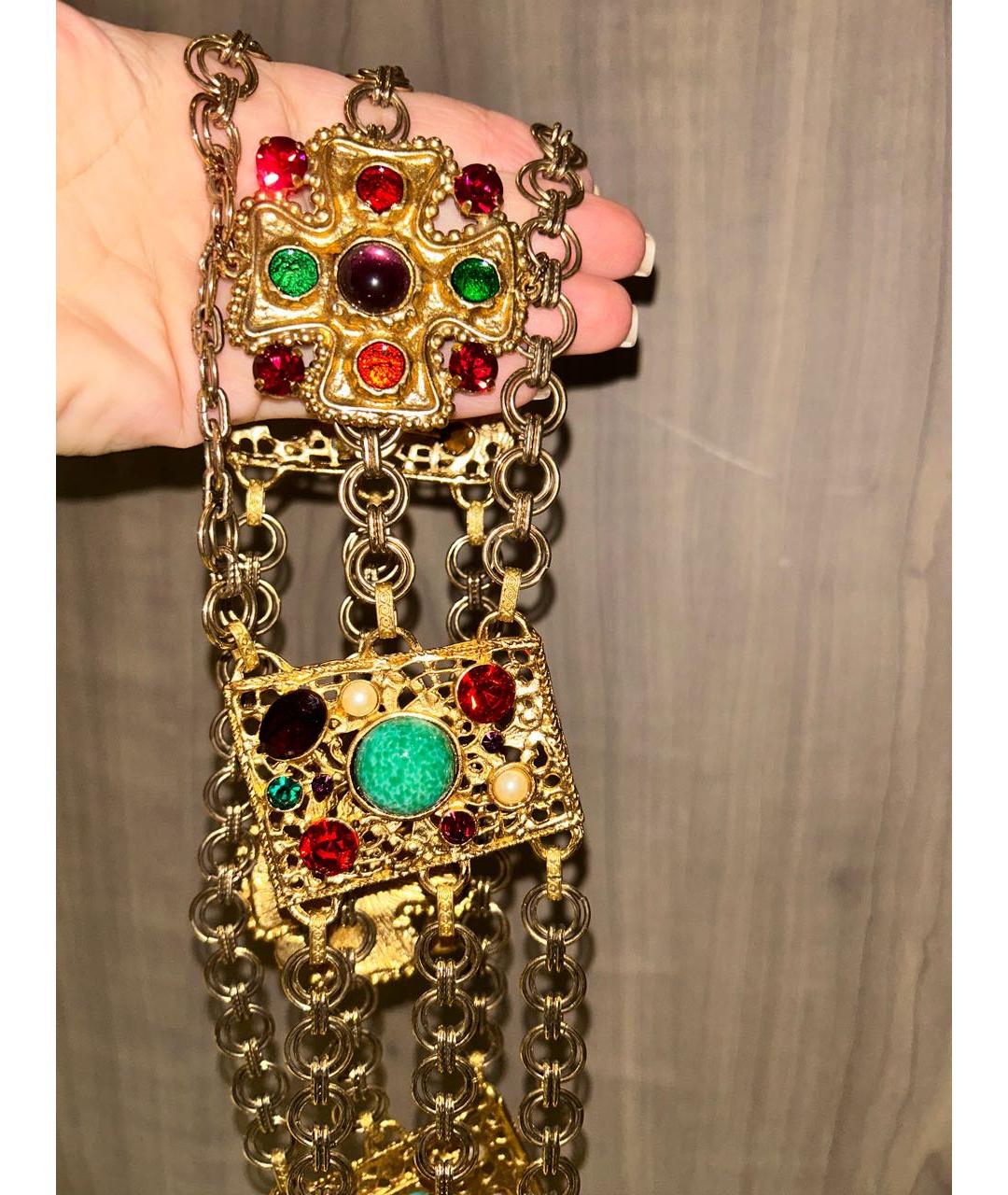 DOLCE&GABBANA Золотой ремень, фото 5