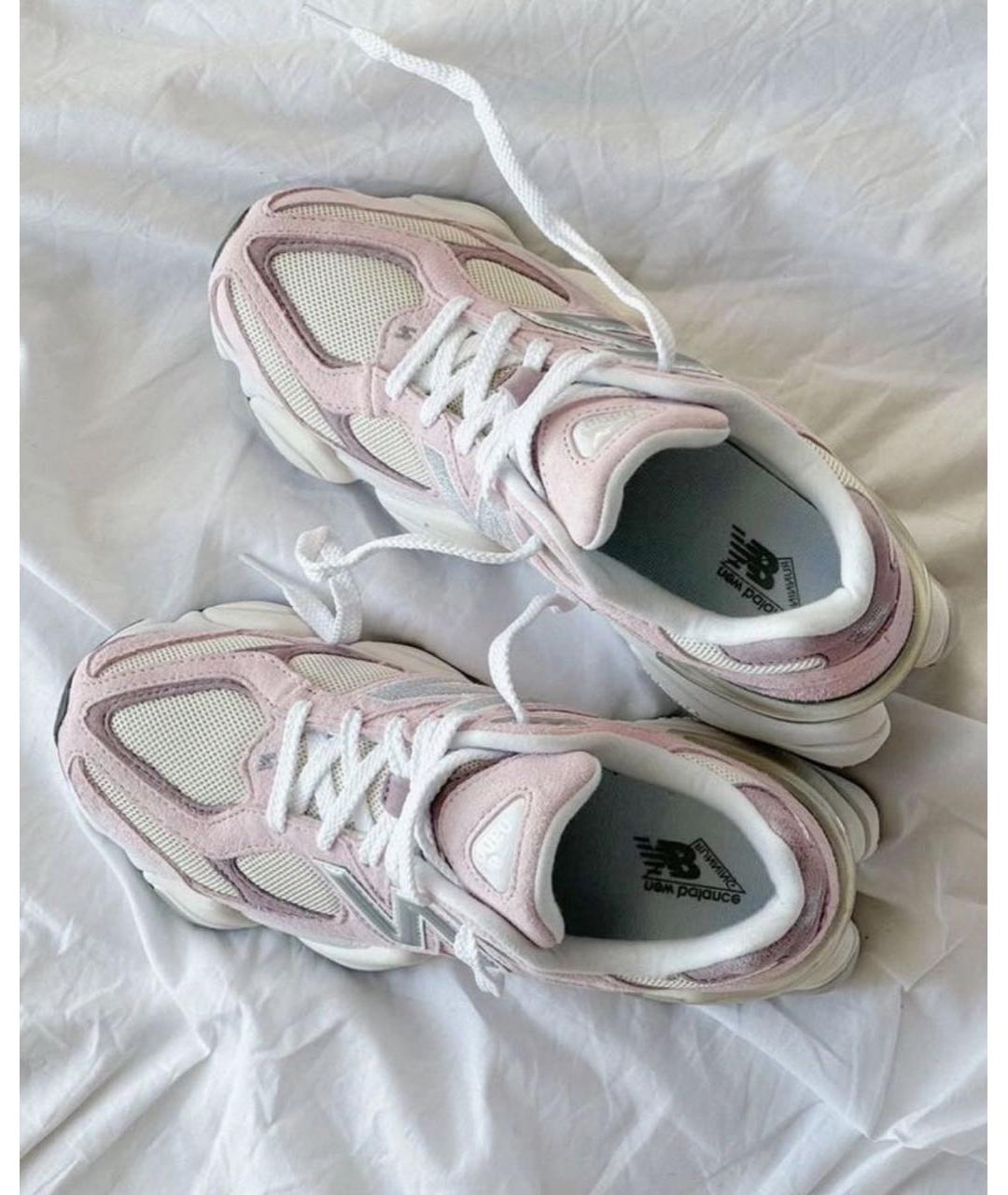 NEW BALANCE Розовые замшевые кроссовки, фото 8