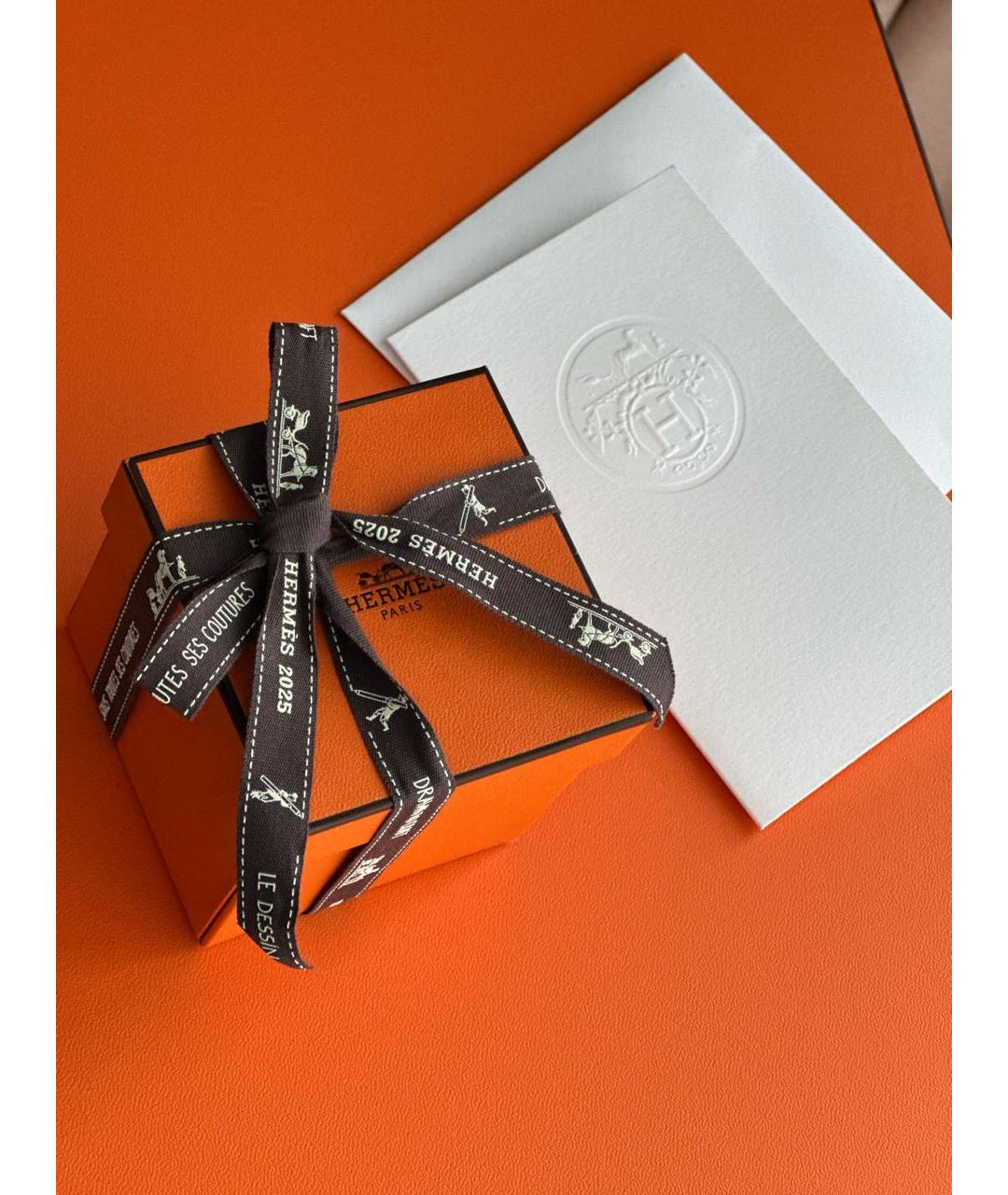 HERMES Кольцо из белого золота, фото 5
