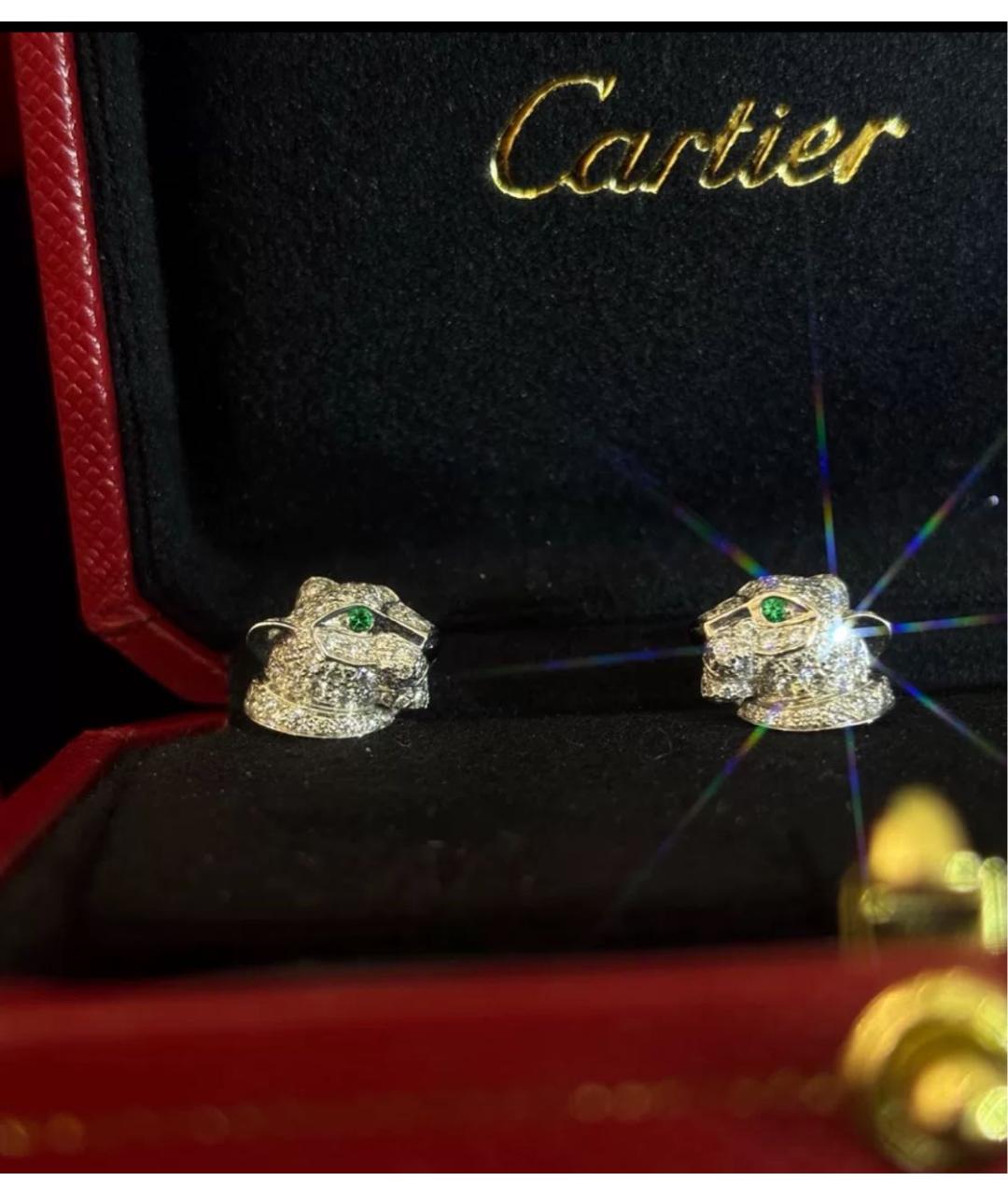 CARTIER Серьги из белого золота, фото 3