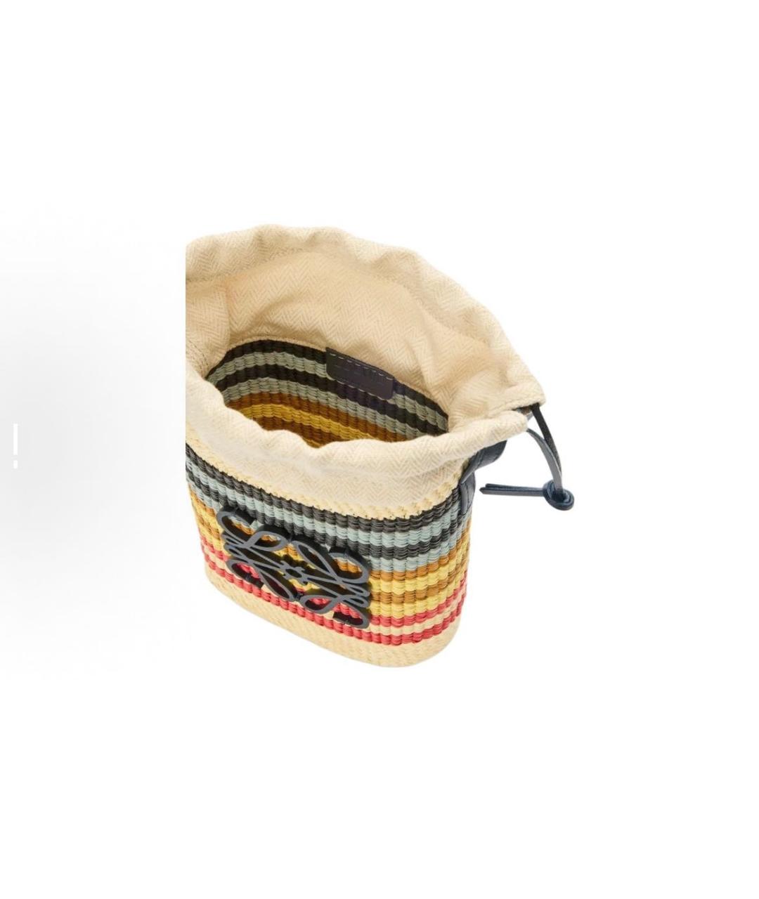 LOEWE Мульти пелетеная сумка через плечо, фото 4