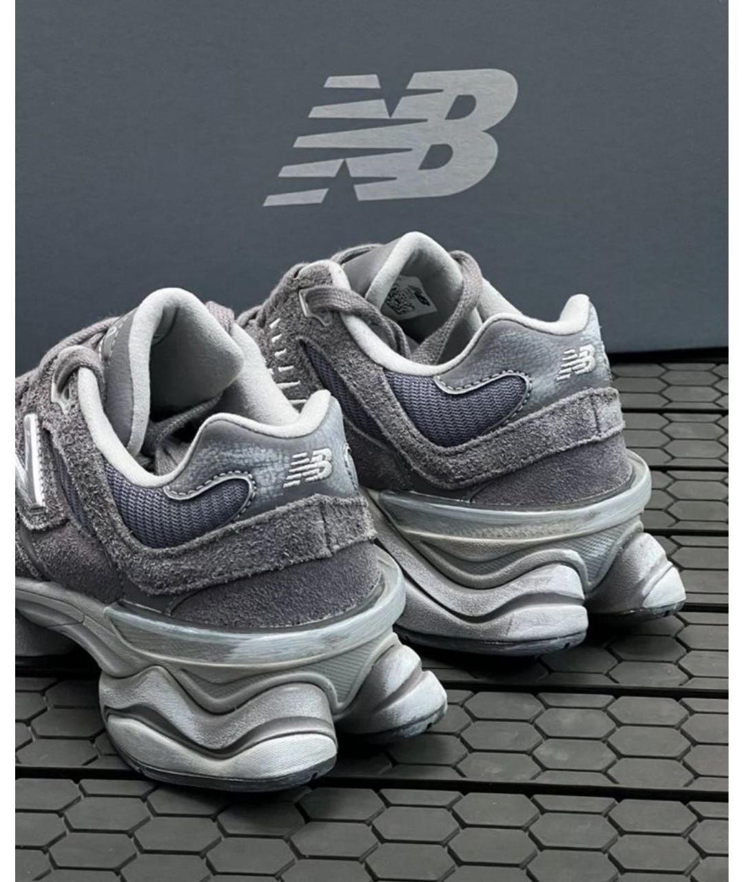 NEW BALANCE Антрацитовые замшевые кроссовки, фото 7