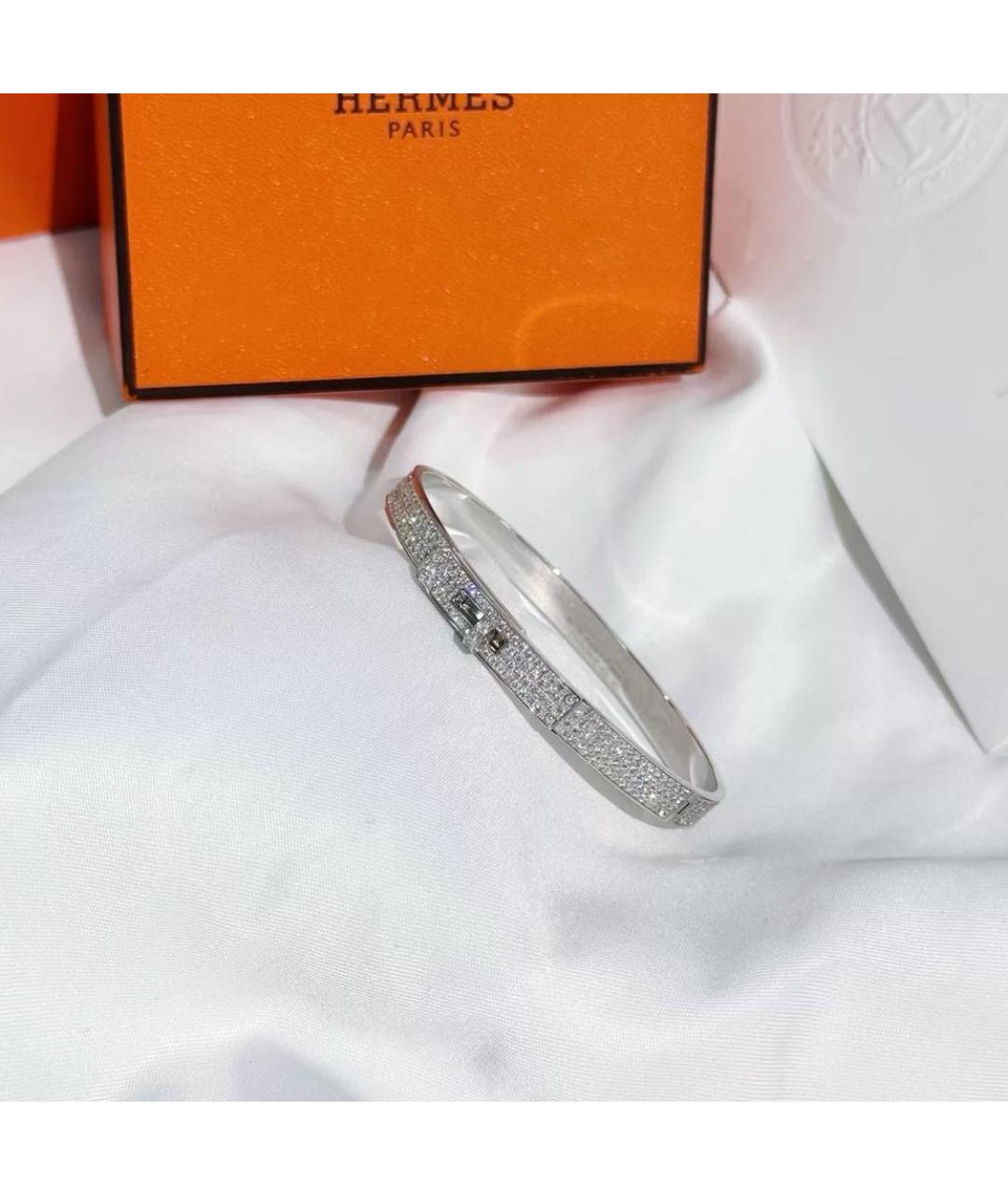 HERMES Браслет из белого золота, фото 2