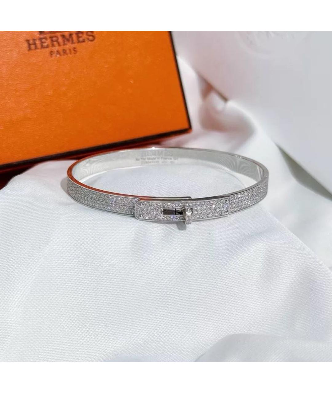 HERMES Браслет из белого золота, фото 4