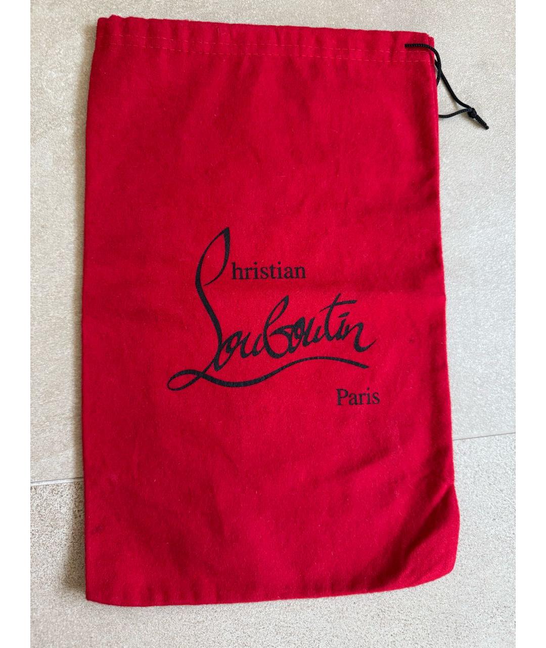 CHRISTIAN LOUBOUTIN Черные туфли из лакированной кожи, фото 8