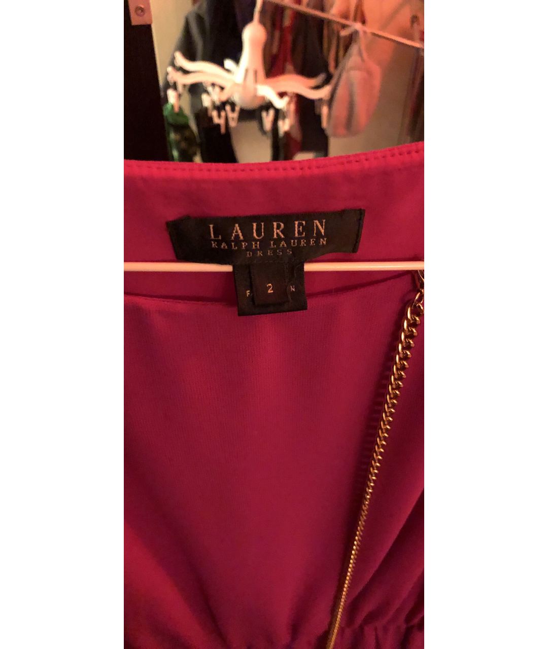 RALPH LAUREN COLLECTION Розовое шелковое коктейльное платье, фото 3