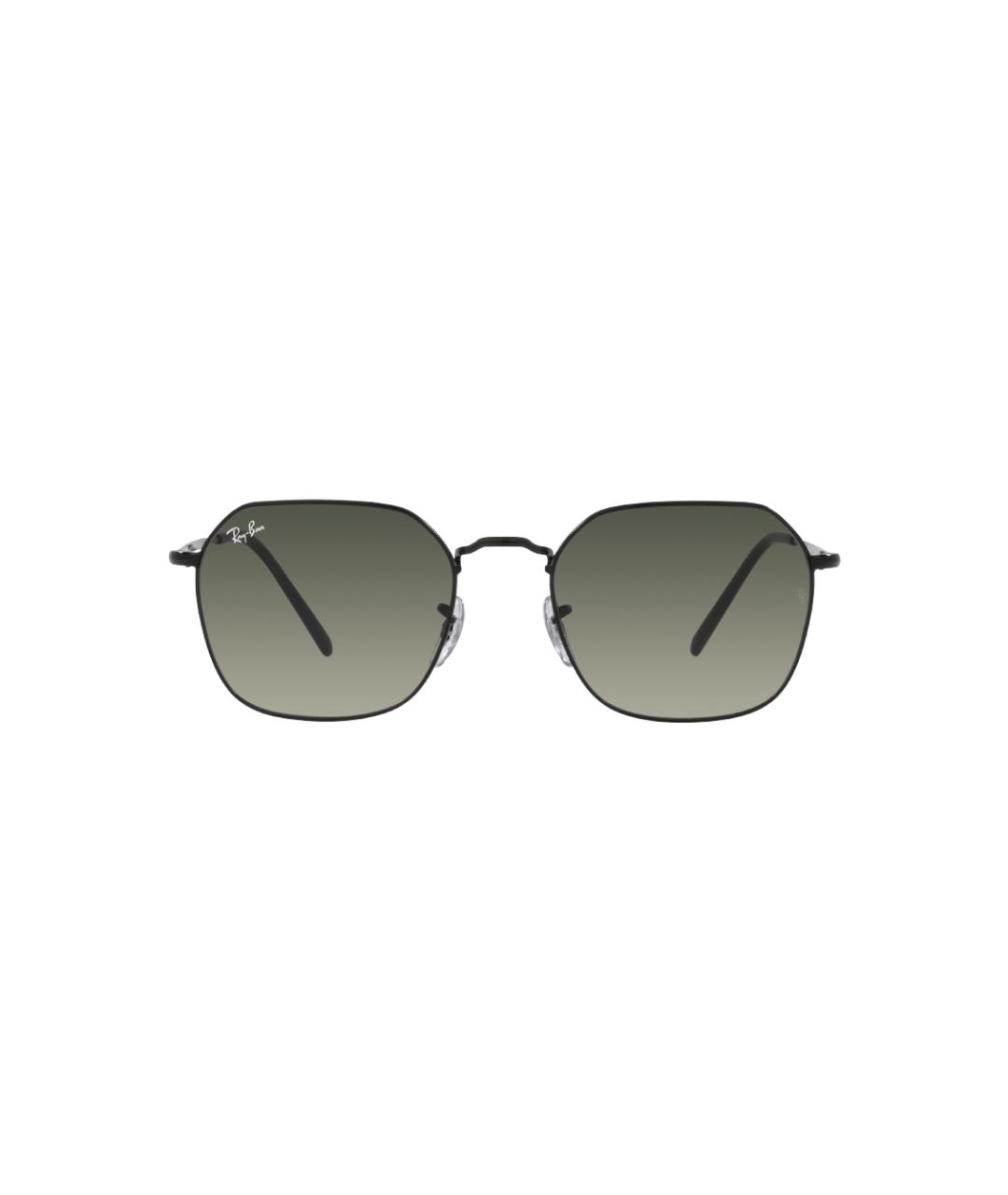 RAY BAN Черные металлические солнцезащитные очки, фото 2