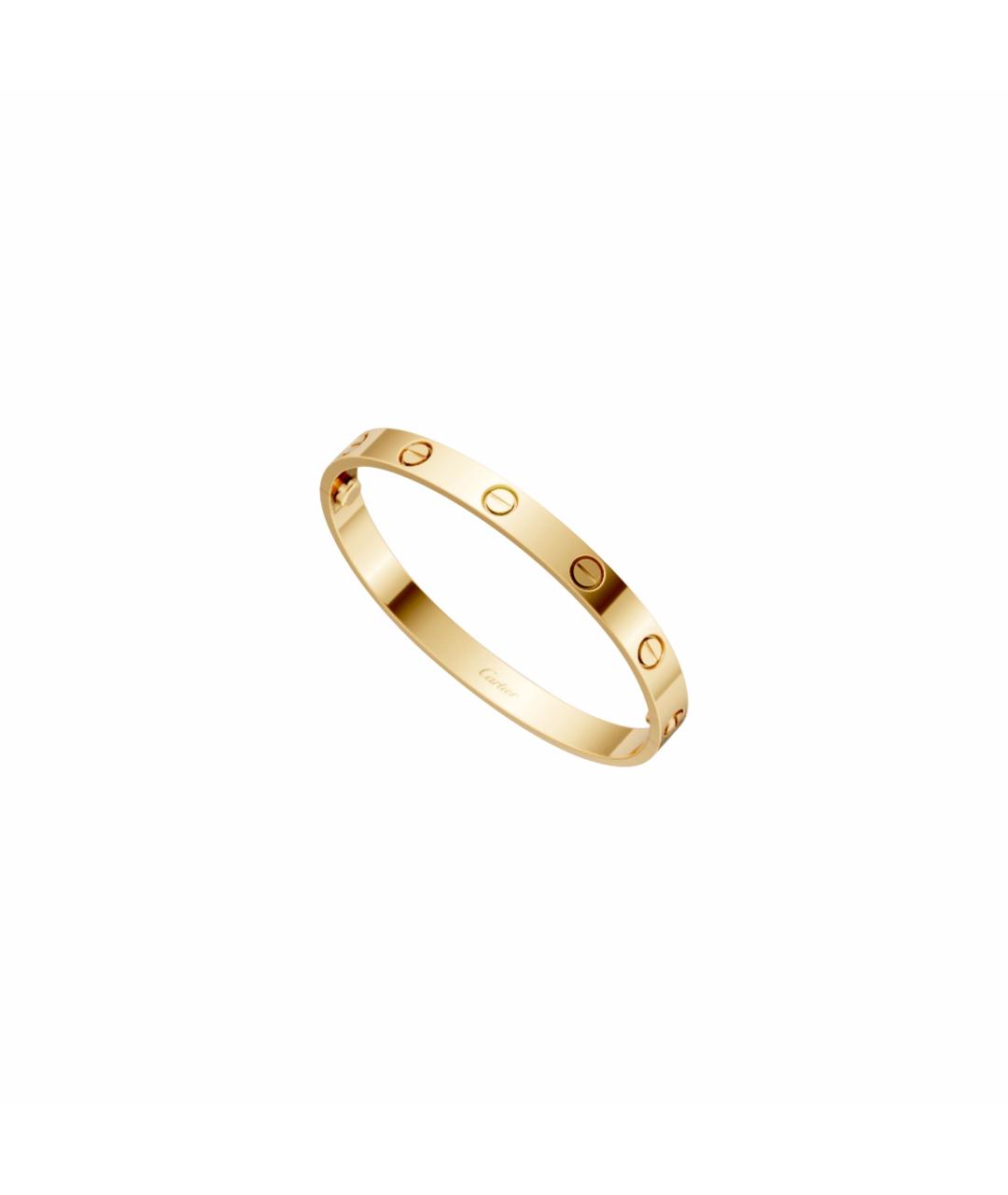 CARTIER Золотой браслет из желтого золота, фото 1