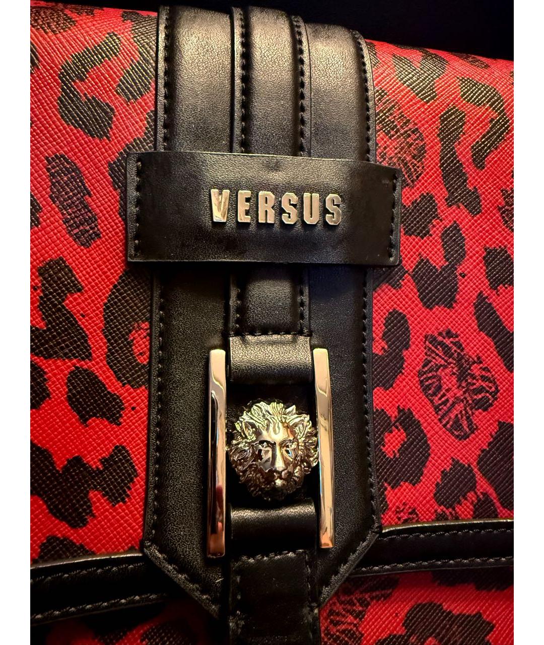VERSUS VERSACE Кожаная сумка через плечо, фото 4