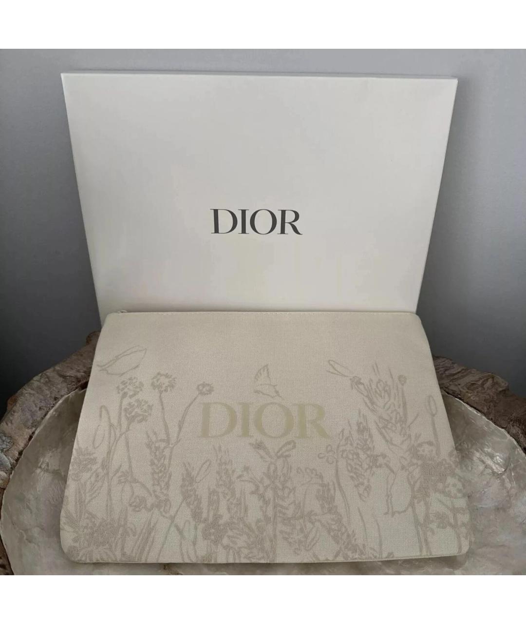 DIOR BEAUTY Бежевая косметичка, фото 3