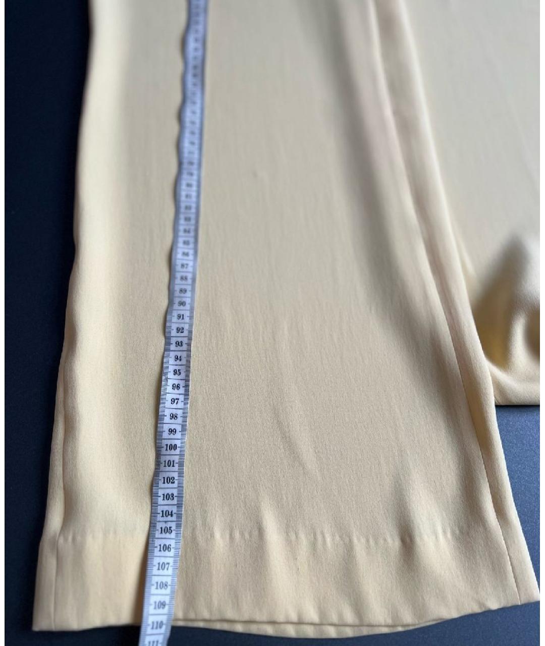LORO PIANA Желтый шелковый спортивные костюмы, фото 6