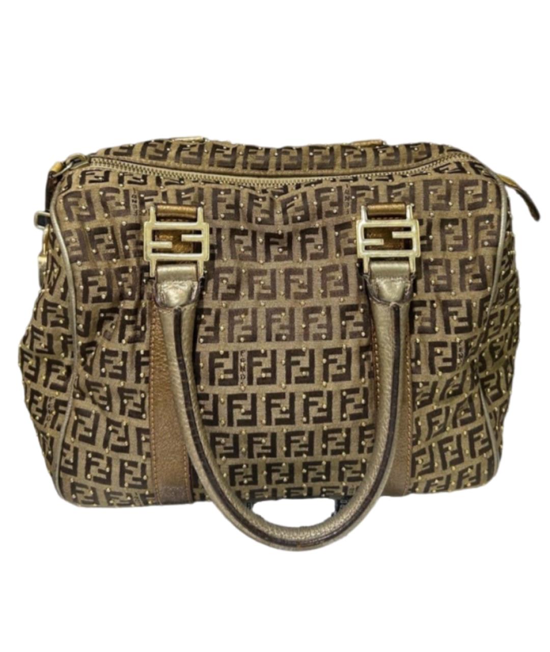 FENDI Тканевая сумка тоут, фото 1