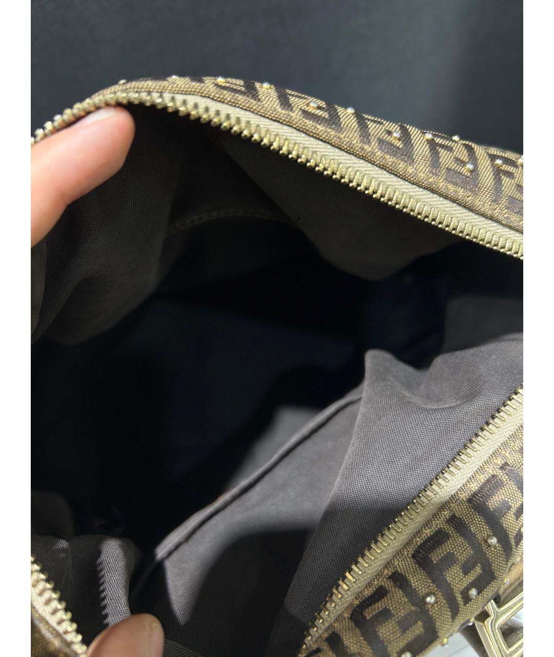 FENDI Тканевая сумка тоут, фото 4