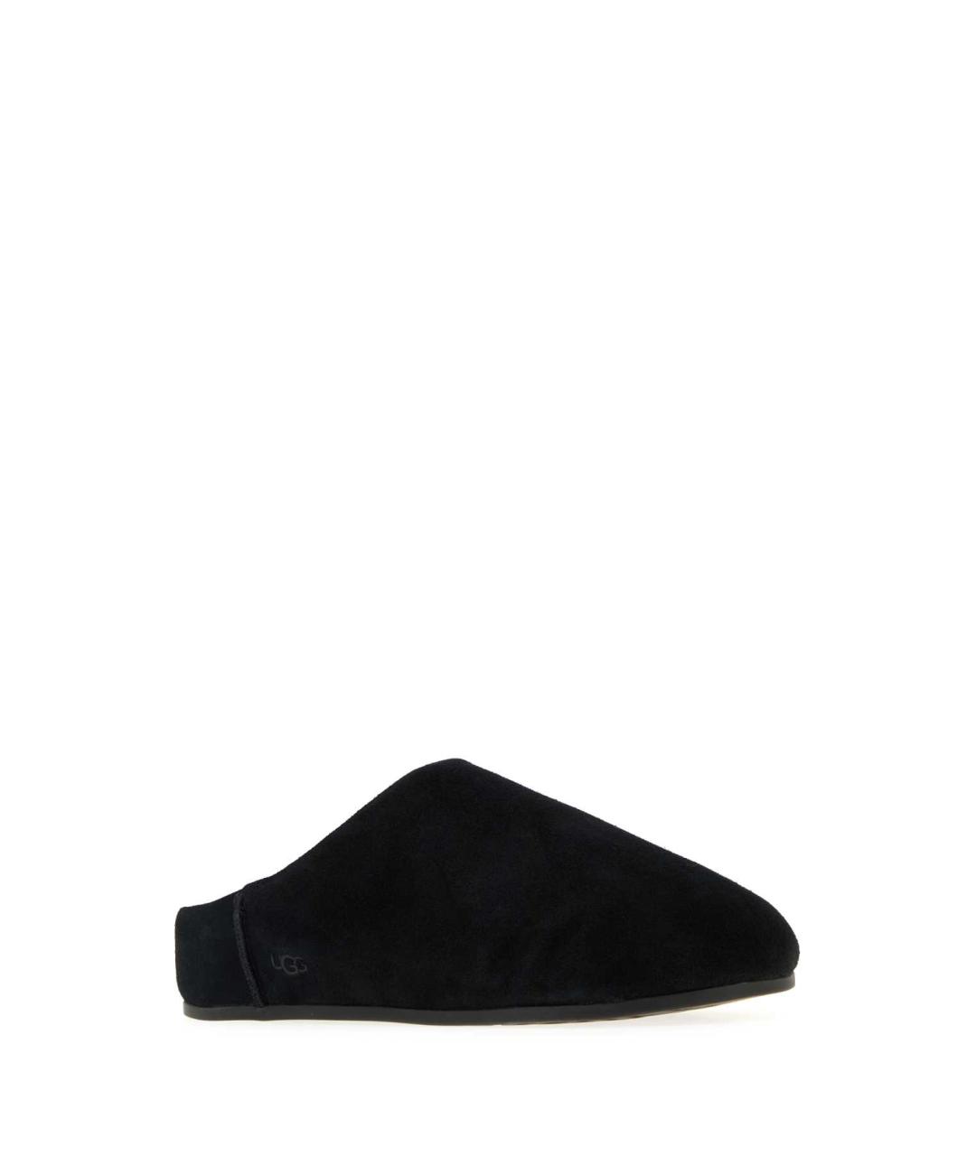UGG AUSTRALIA Черные замшевые мюли, фото 2