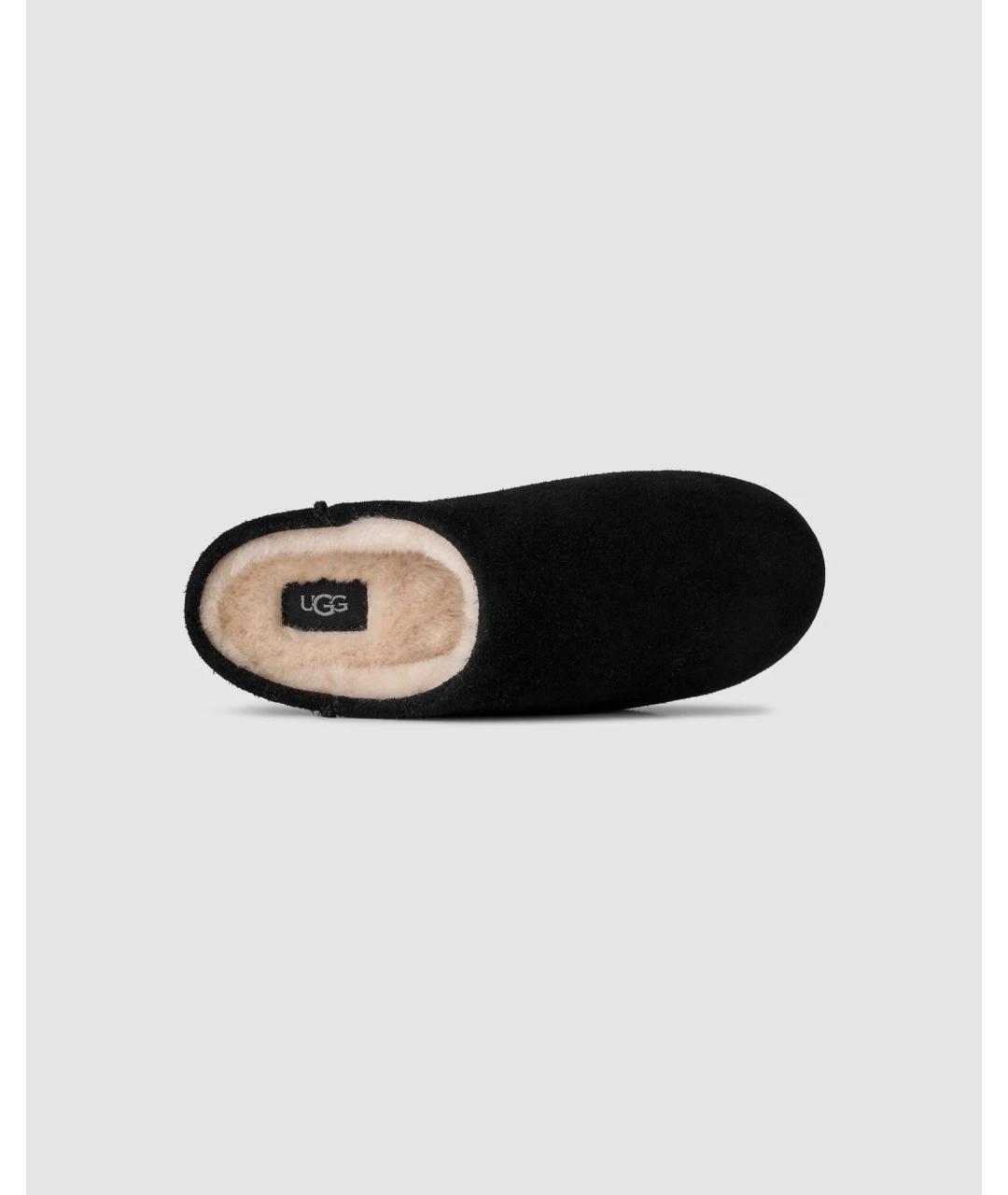 UGG AUSTRALIA Черные замшевые мюли, фото 3