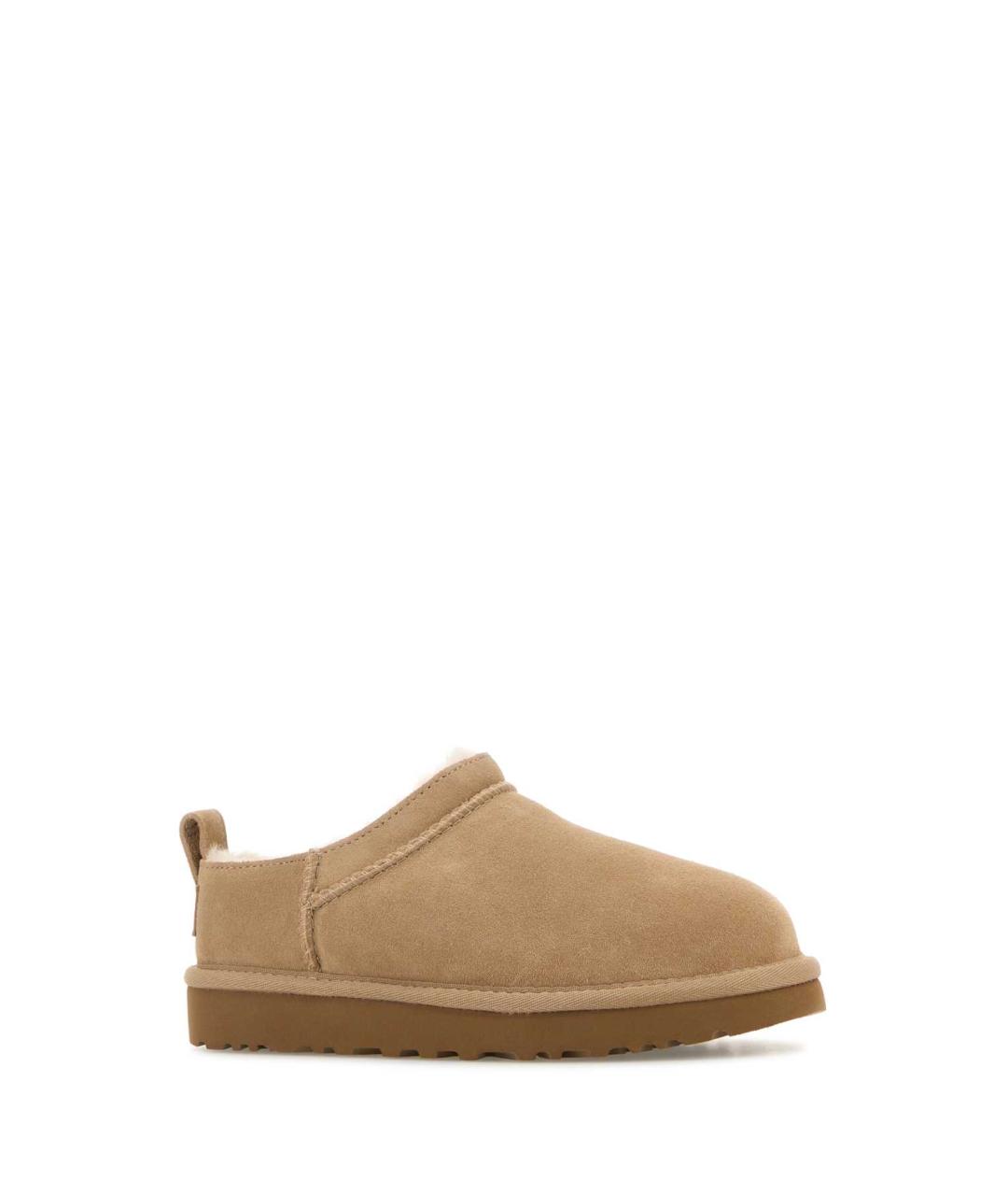 UGG AUSTRALIA Бежевые нубуковые ботинки, фото 2