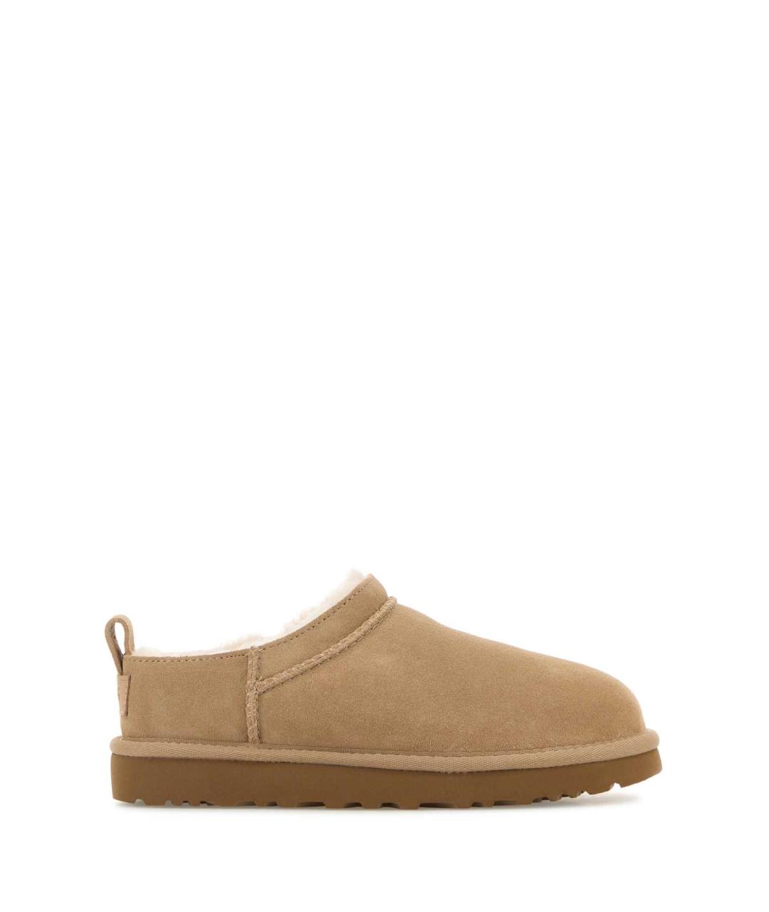 UGG AUSTRALIA Бежевые нубуковые ботинки, фото 1