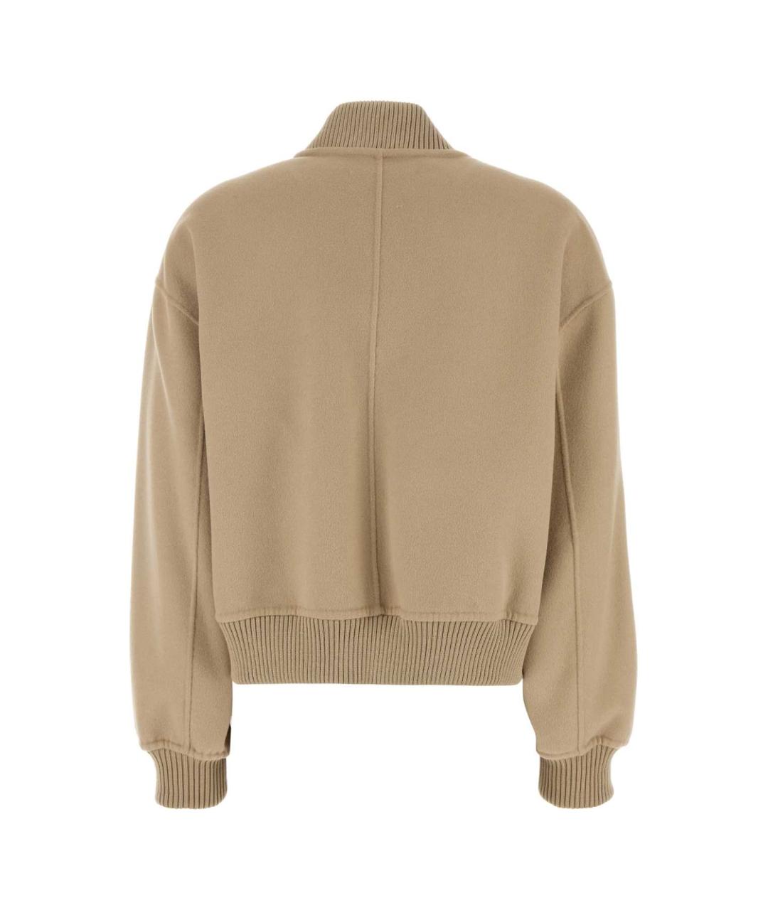 WEEKEND MAX MARA Бежевая шерстяная куртка, фото 2
