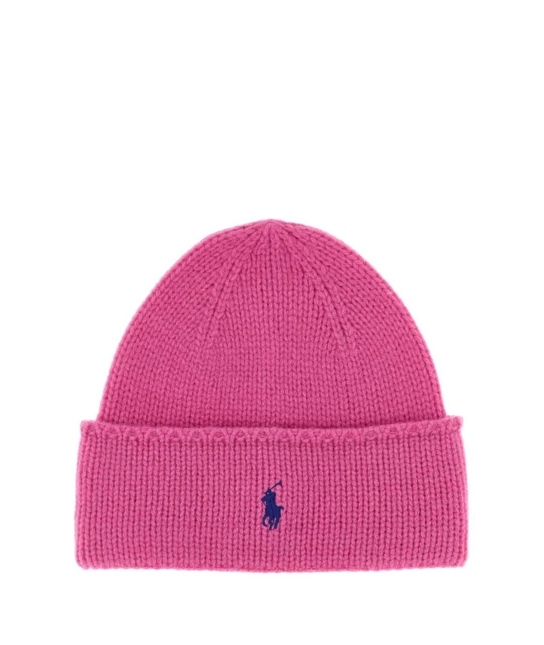 POLO RALPH LAUREN Розовая шапка, фото 1