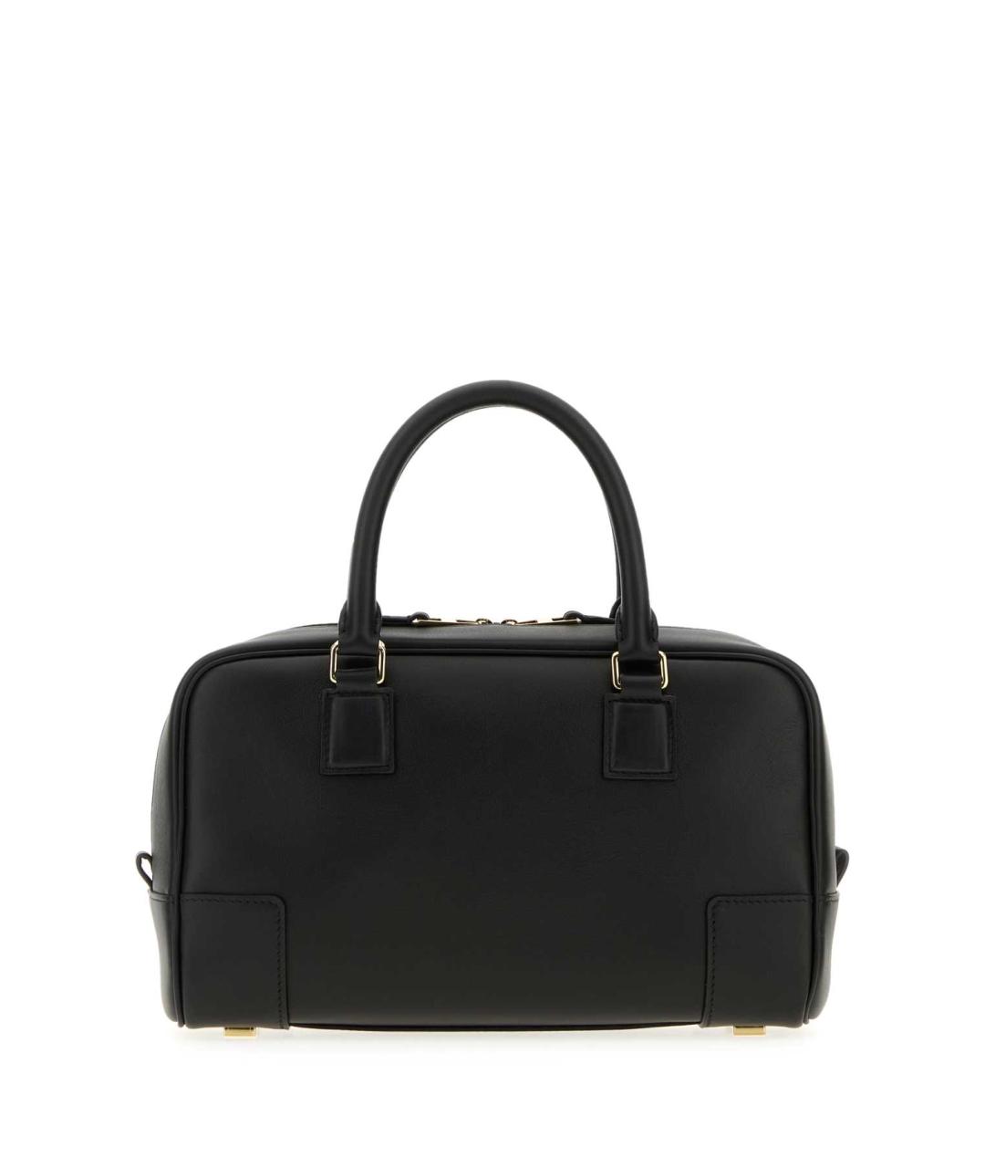 LOEWE Черная кожаная сумка тоут, фото 3