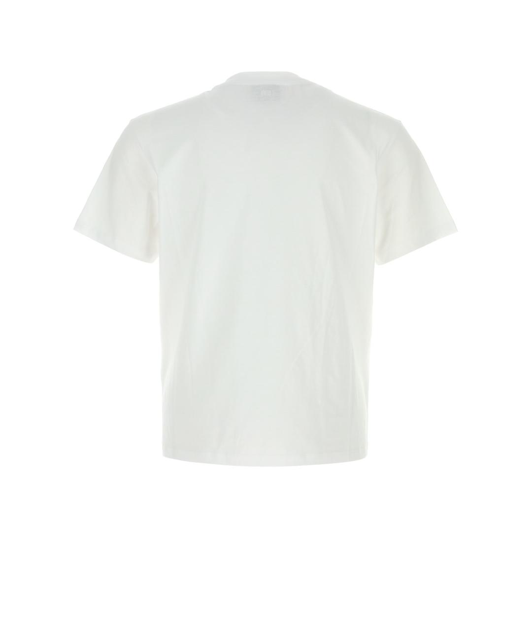 Ami Paris Белая хлопковая футболка, фото 2