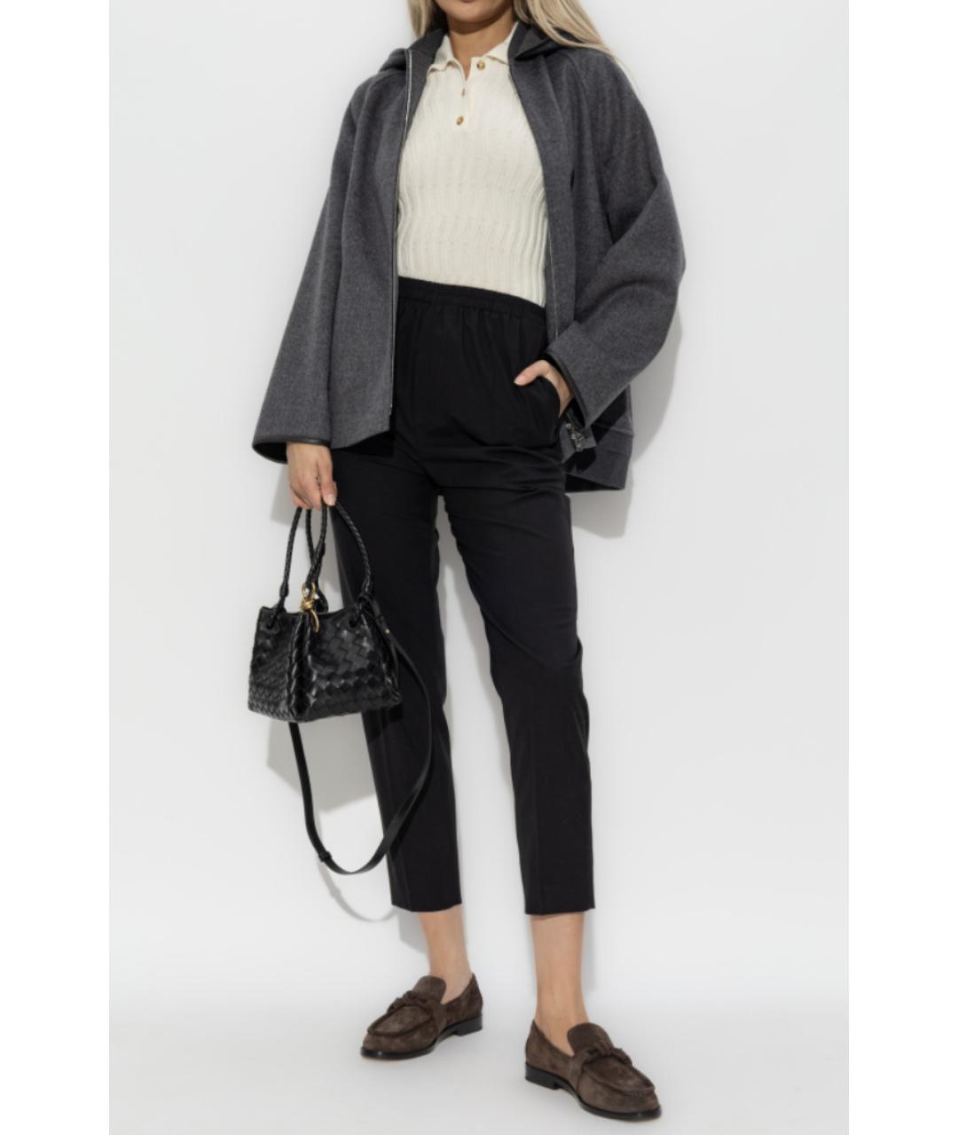 BOTTEGA VENETA Серая шерстяная куртка, фото 4